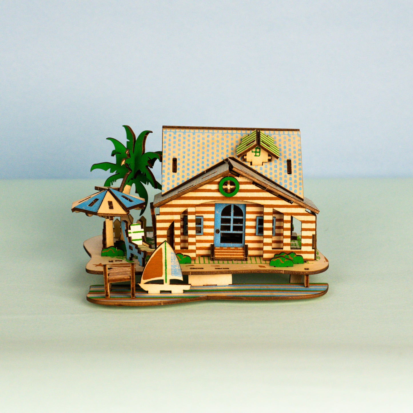 Woodcraft Kit – 3D DIY Wooden Puzzle Model