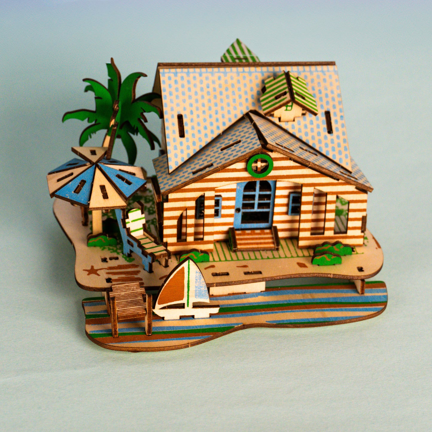 Woodcraft Kit – 3D DIY Wooden Puzzle Model