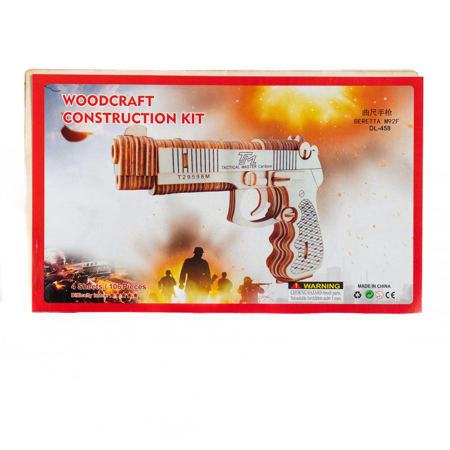 Woodcraft Kit – 3D DIY Wooden Puzzle Model