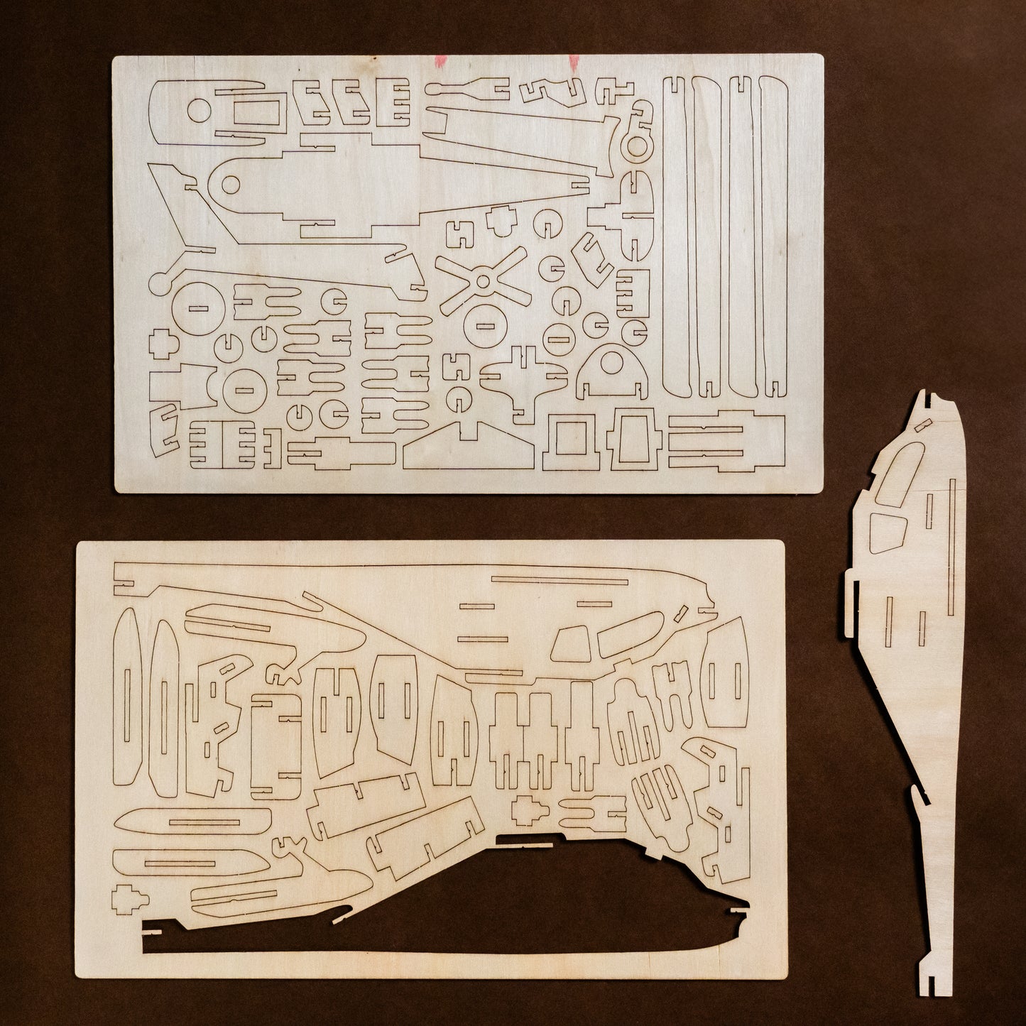 Woodcraft Kit – 3D DIY Wooden Puzzle Model