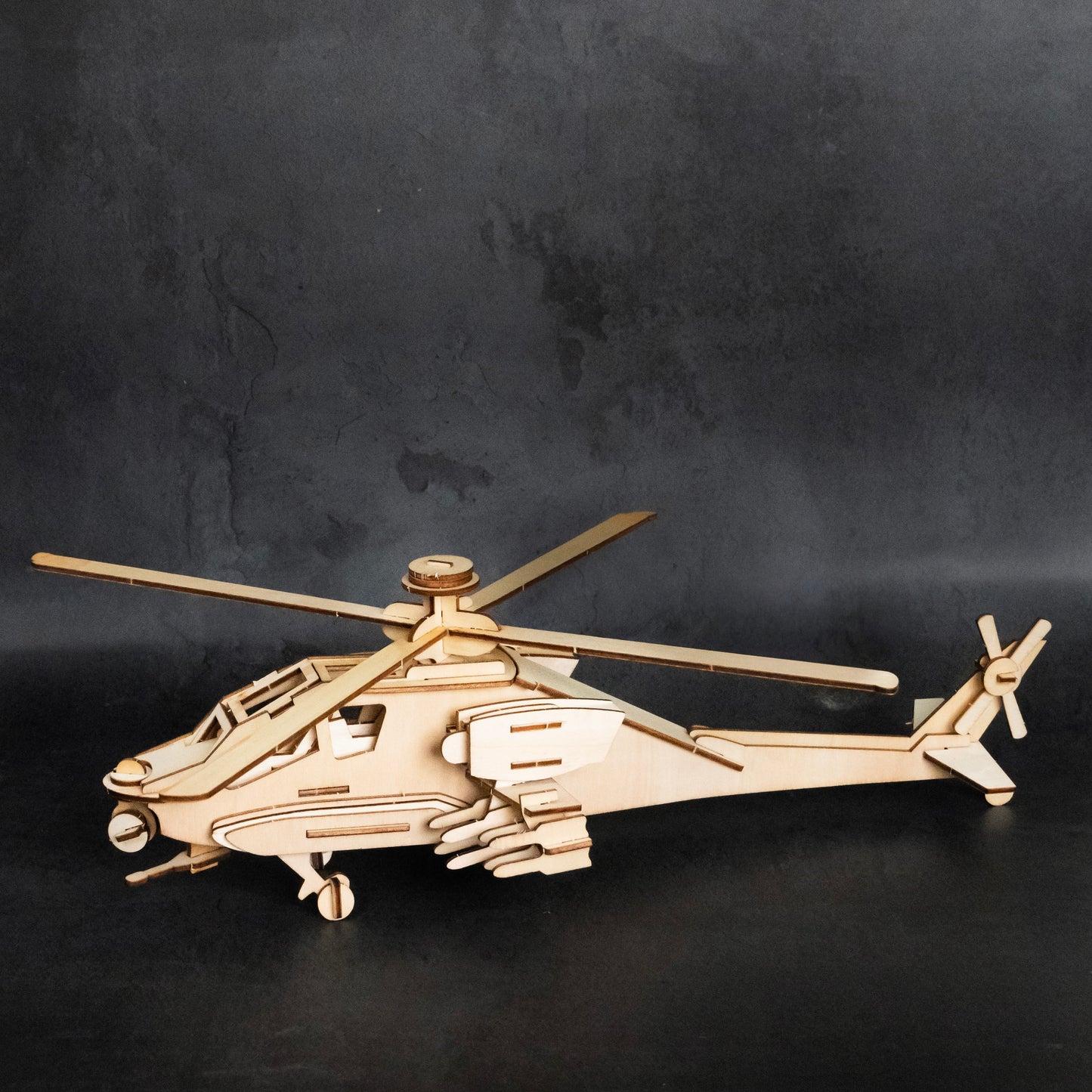 Woodcraft Kit – 3D DIY Wooden Puzzle Model