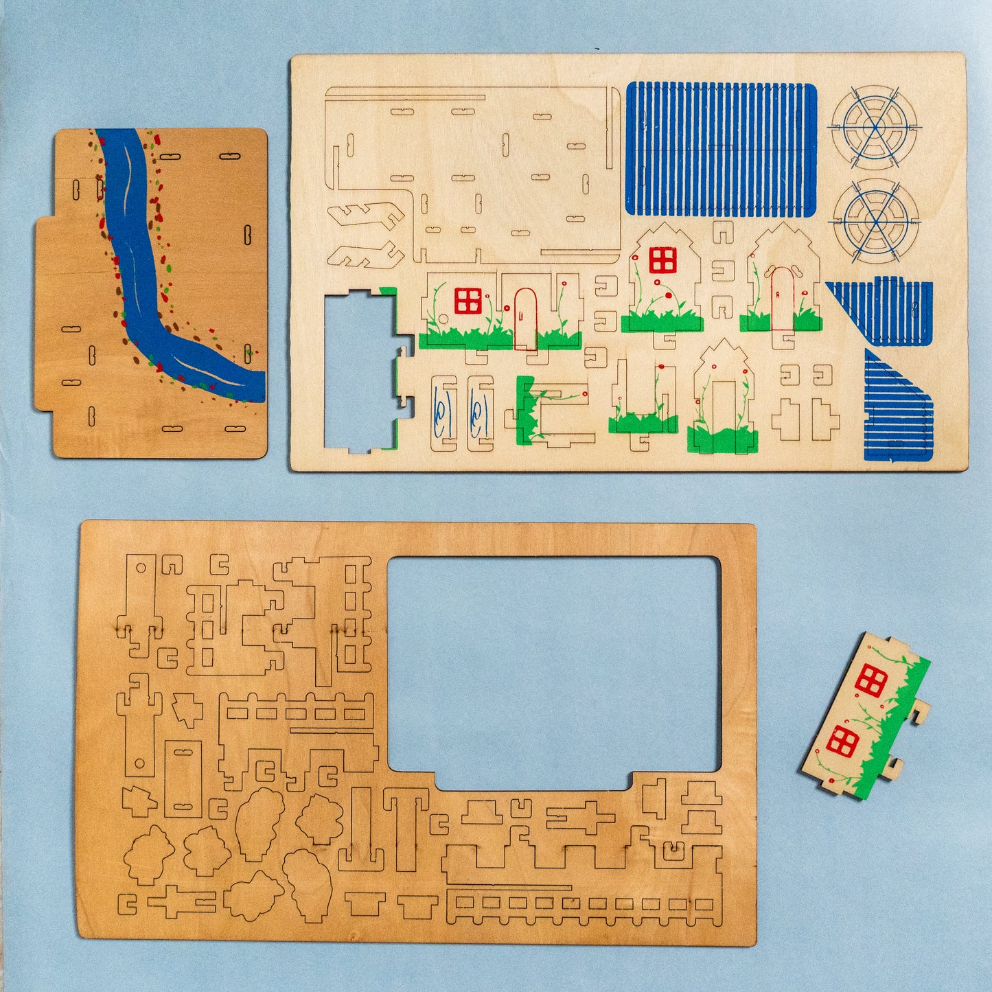 Woodcraft Kit – 3D DIY Wooden Puzzle Model