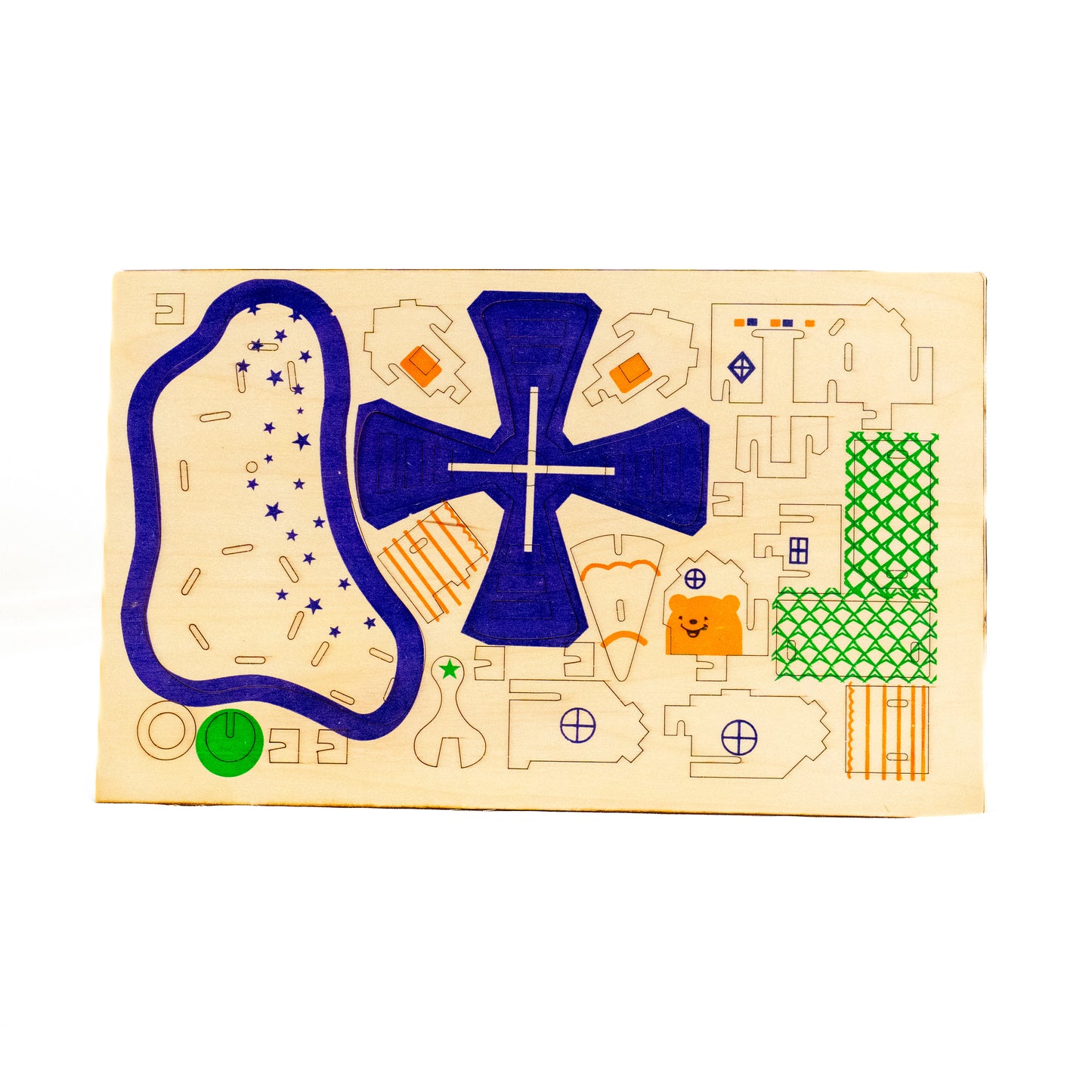 Woodcraft Kit – 3D DIY Wooden Puzzle Model