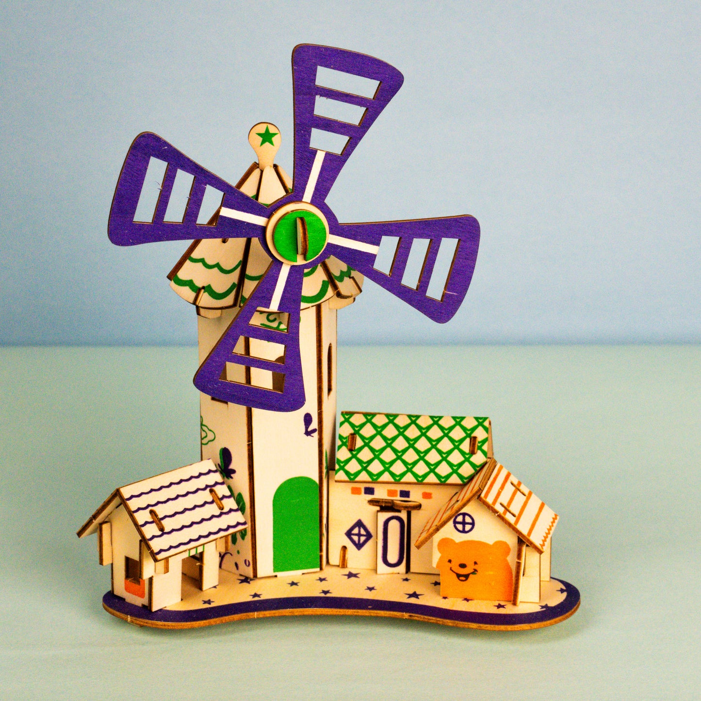 Woodcraft Kit – 3D DIY Wooden Puzzle Model