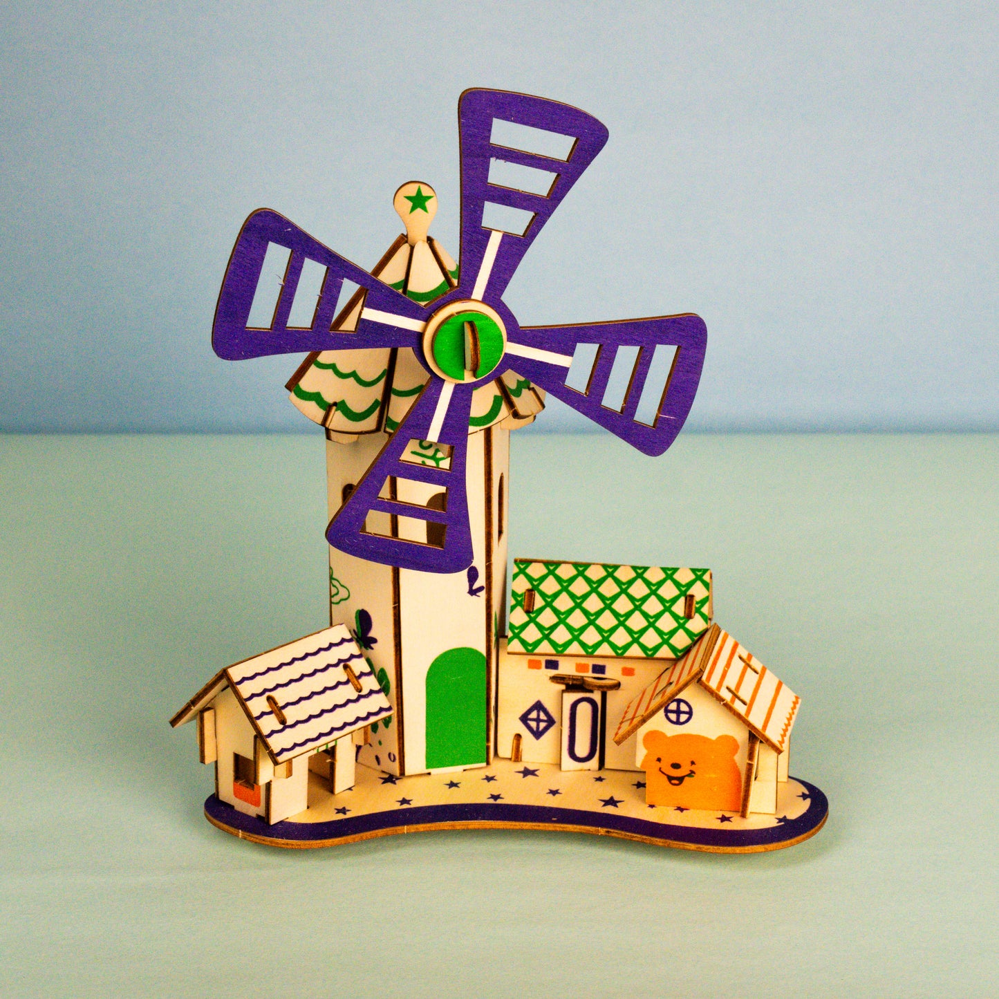 Woodcraft Kit – 3D DIY Wooden Puzzle Model