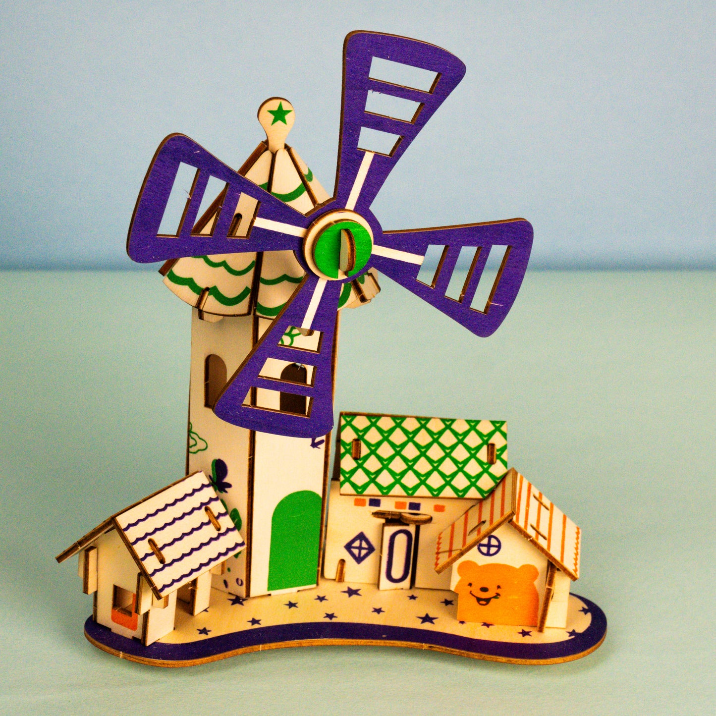 Woodcraft Kit – 3D DIY Wooden Puzzle Model