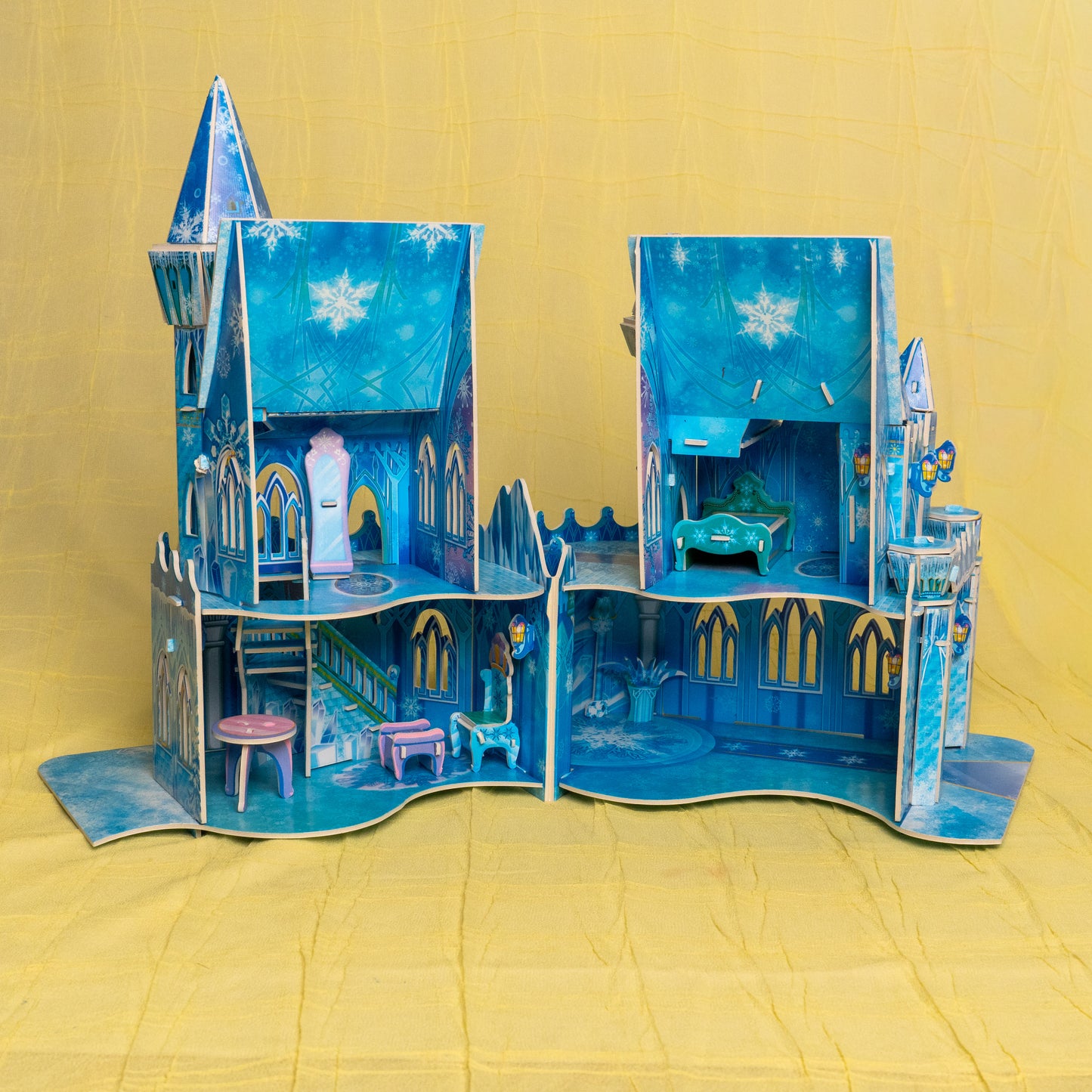 3D Puzzle DIY House Building Kit for Kids