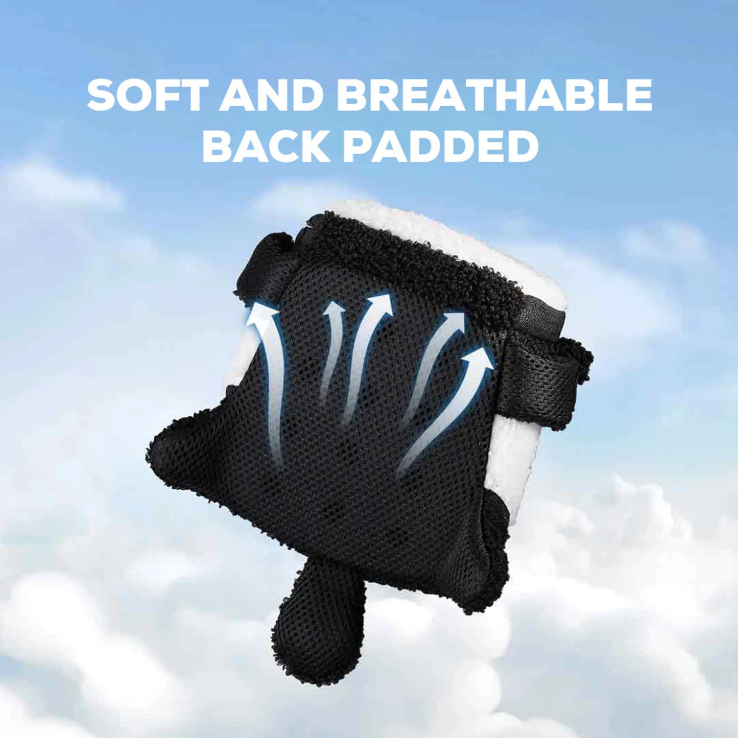 Premium black sling bag for kids – cute panda face and adjustable strap
