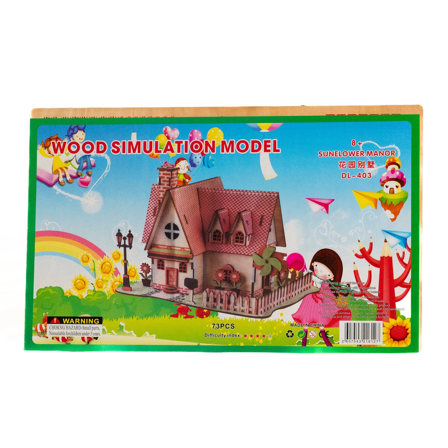 Woodcraft Kit – 3D DIY Wooden Puzzle Model