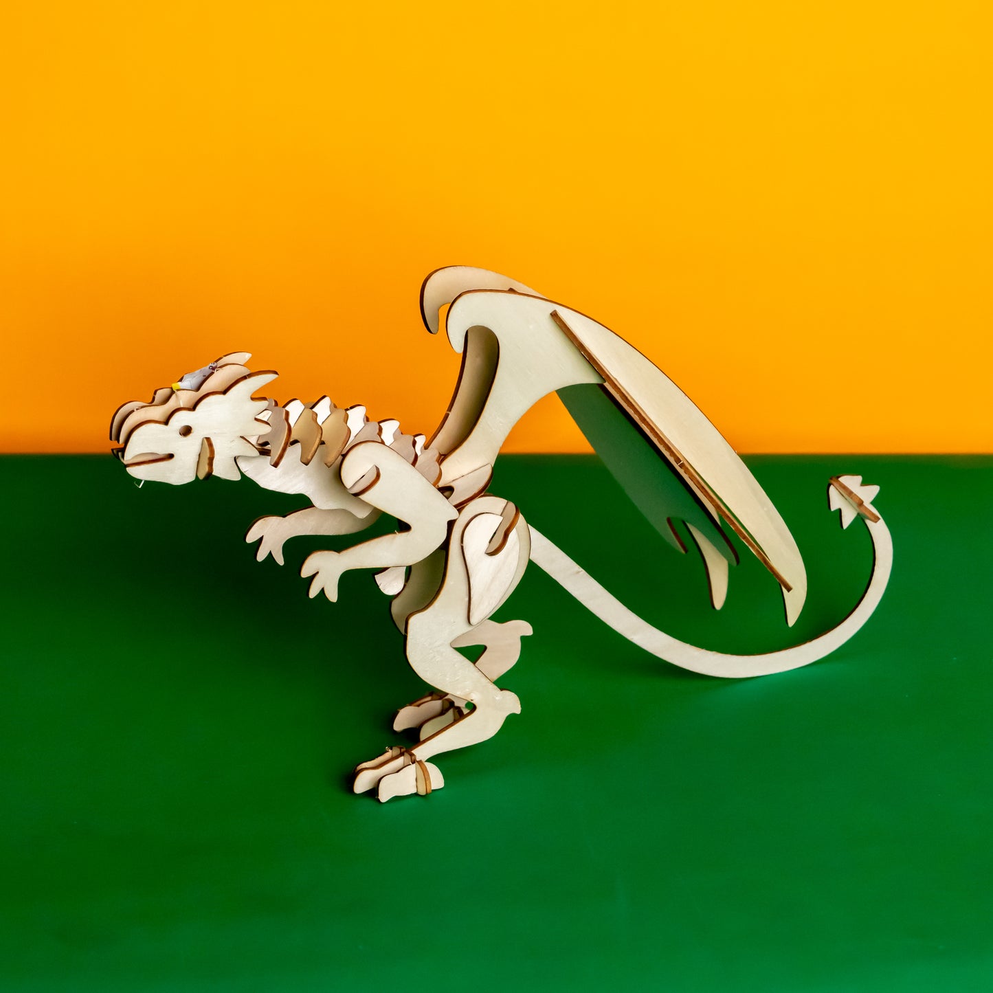 DinoCraft 3D Wooden Puzzle