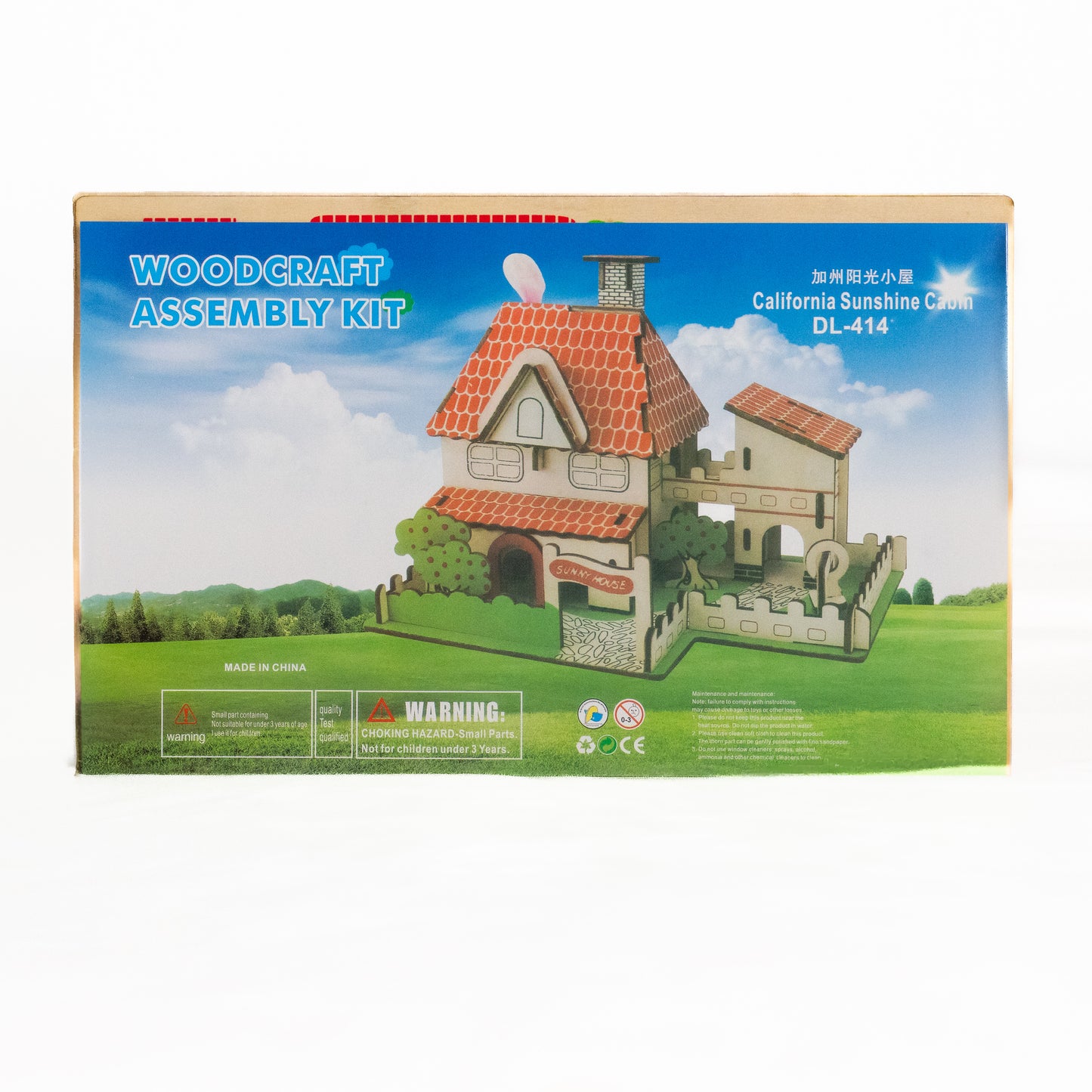 Woodcraft Kit – 3D DIY Wooden Puzzle Model
