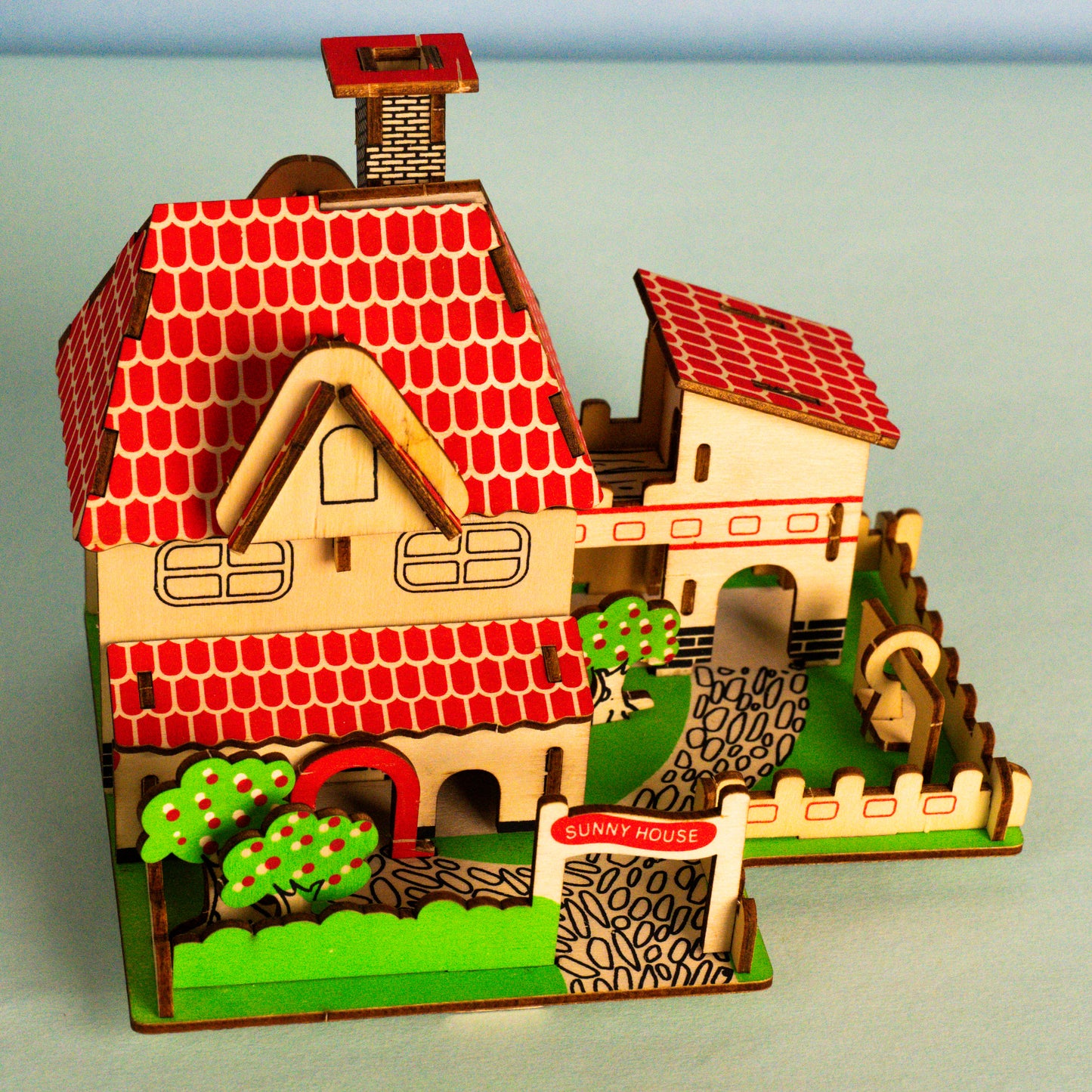 Woodcraft Kit – 3D DIY Wooden Puzzle Model