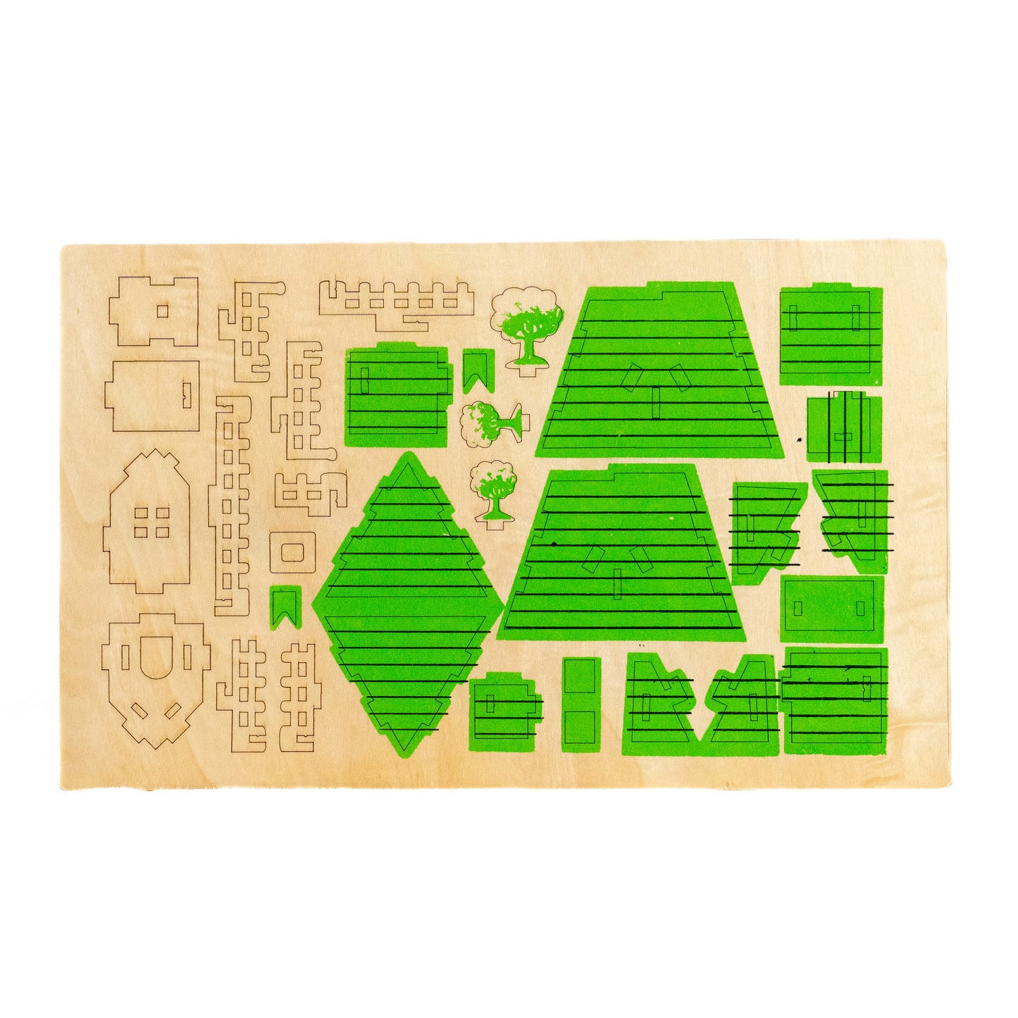 Woodcraft Kit – 3D DIY Wooden Puzzle Model