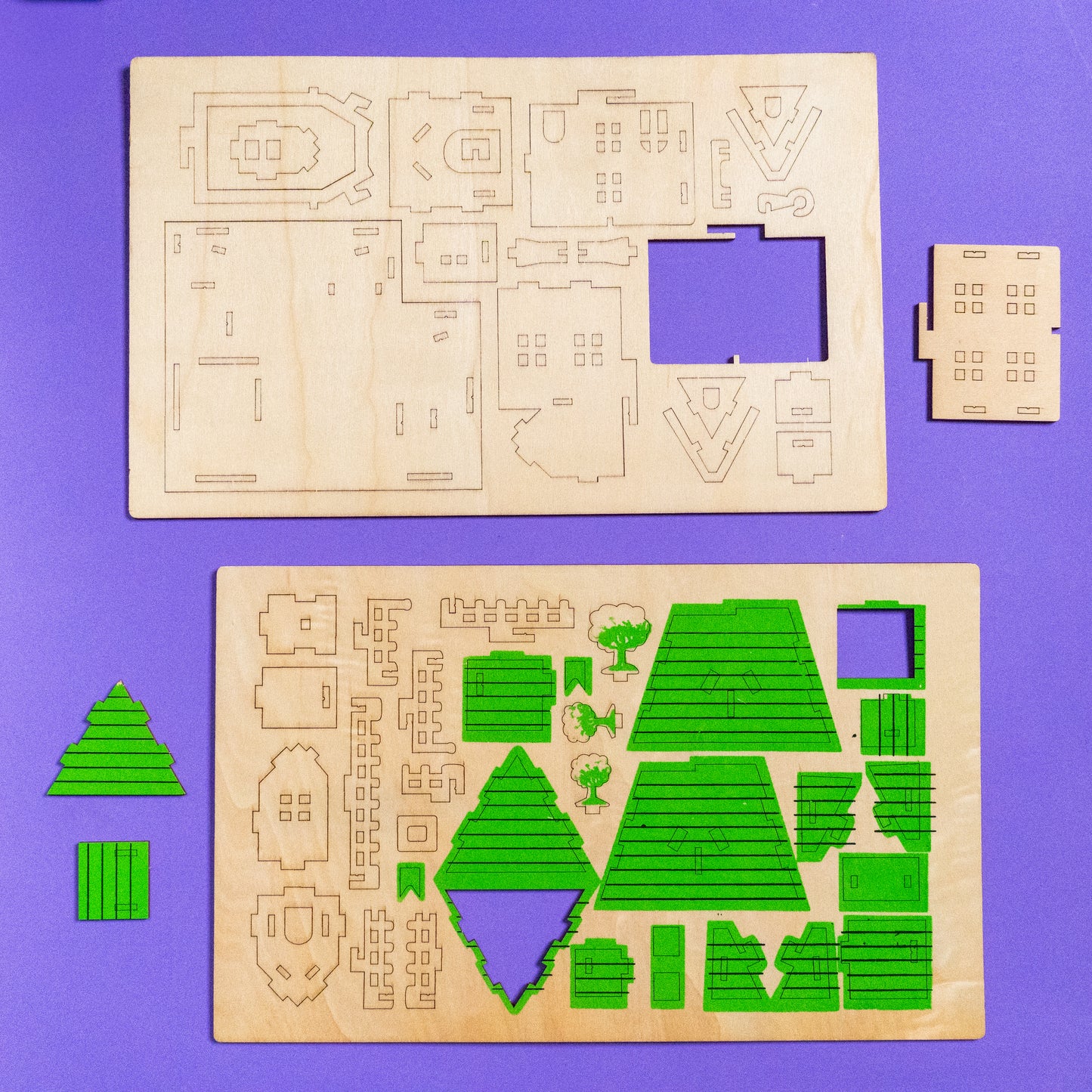 Woodcraft Kit – 3D DIY Wooden Puzzle Model