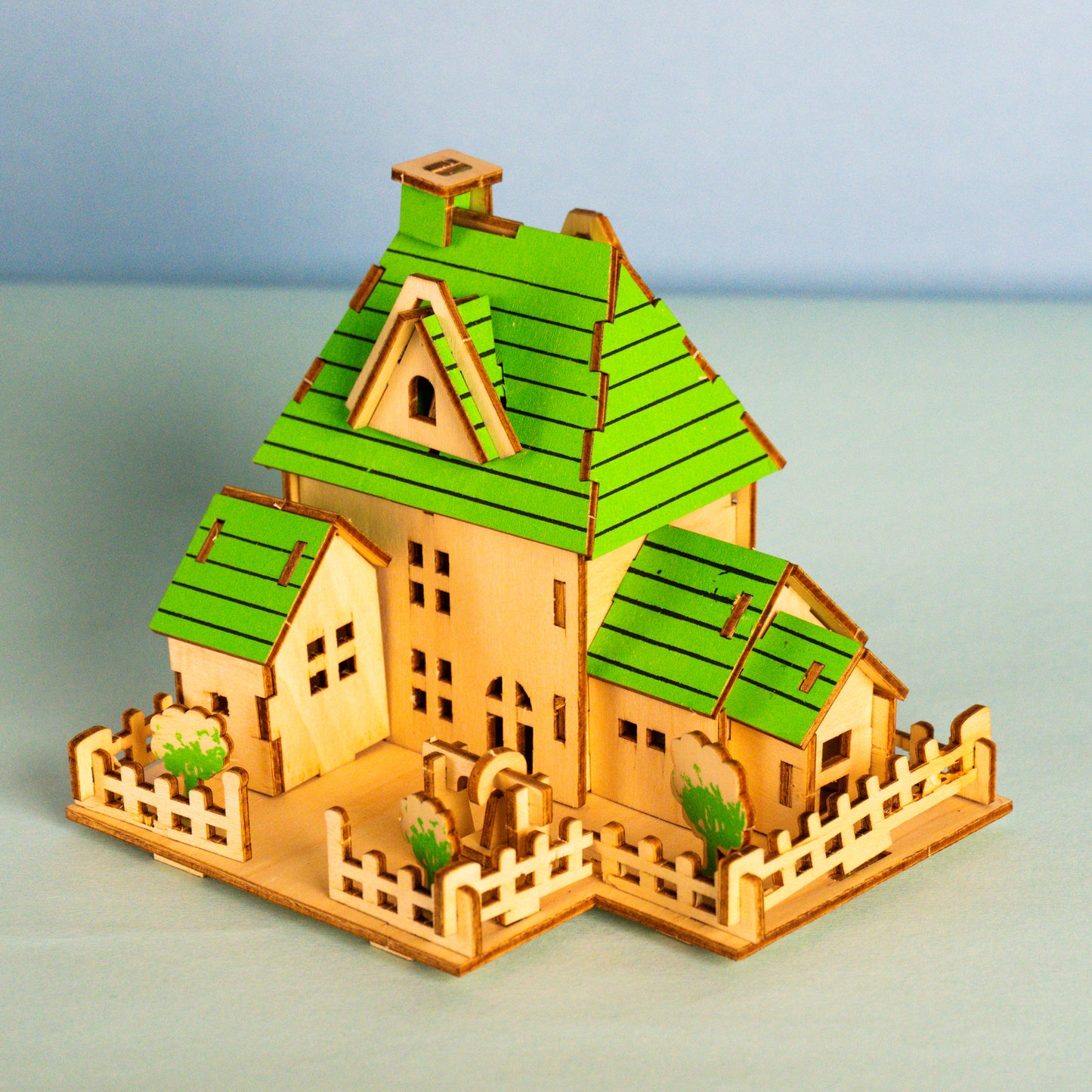 Woodcraft Kit – 3D DIY Wooden Puzzle Model