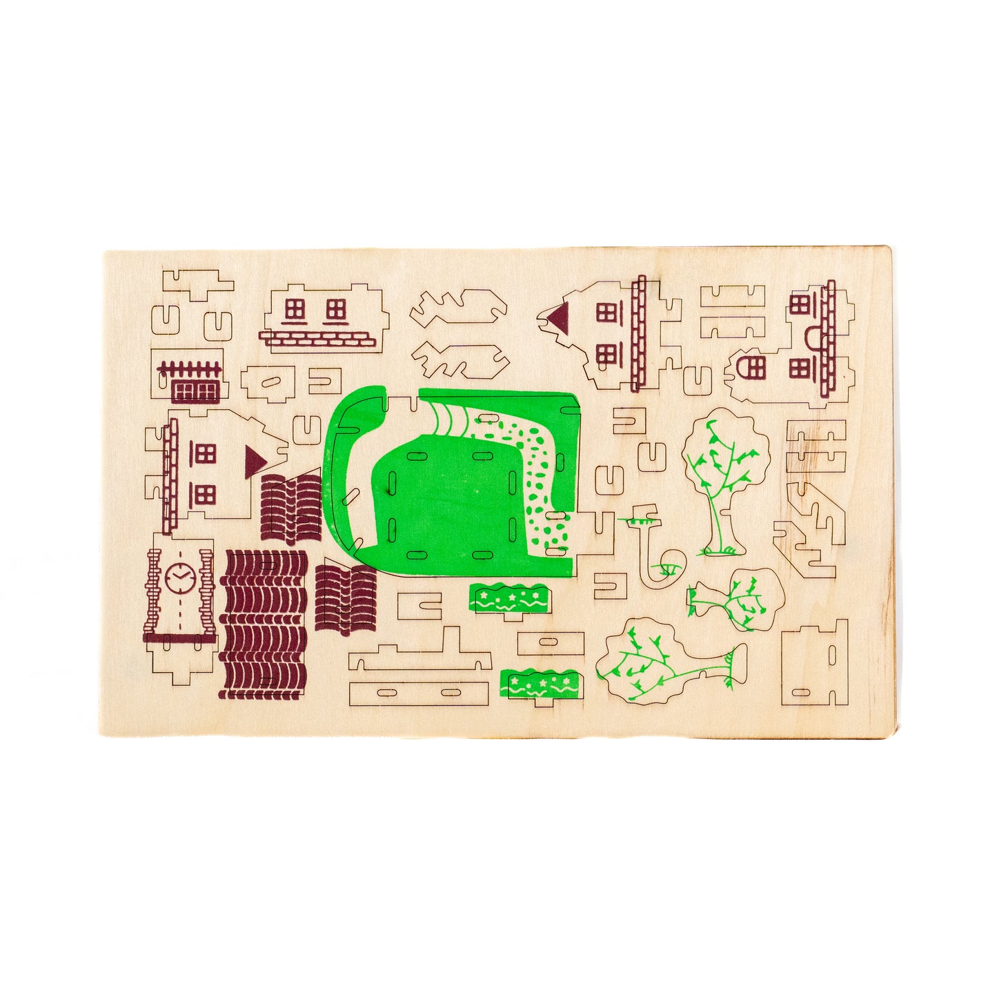 Woodcraft Kit – 3D DIY Wooden Puzzle Model