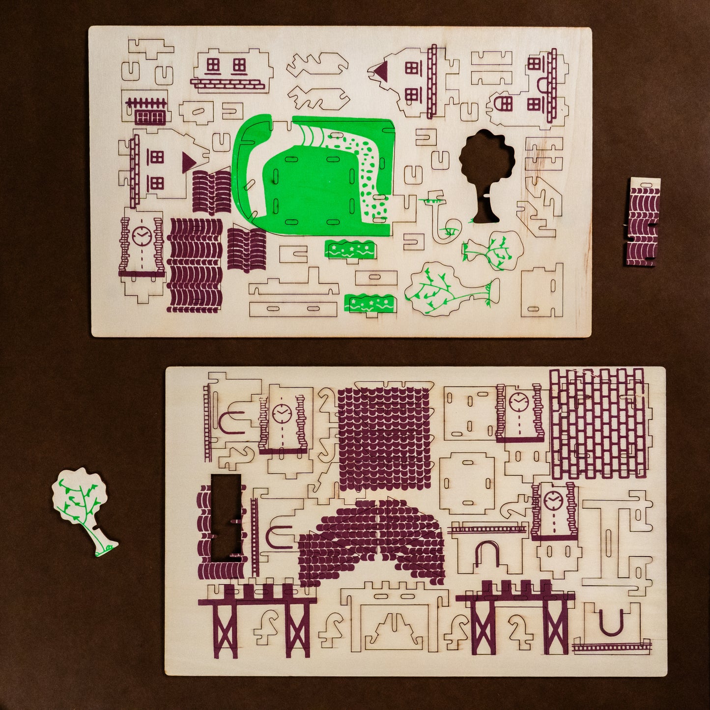 Woodcraft Kit – 3D DIY Wooden Puzzle Model
