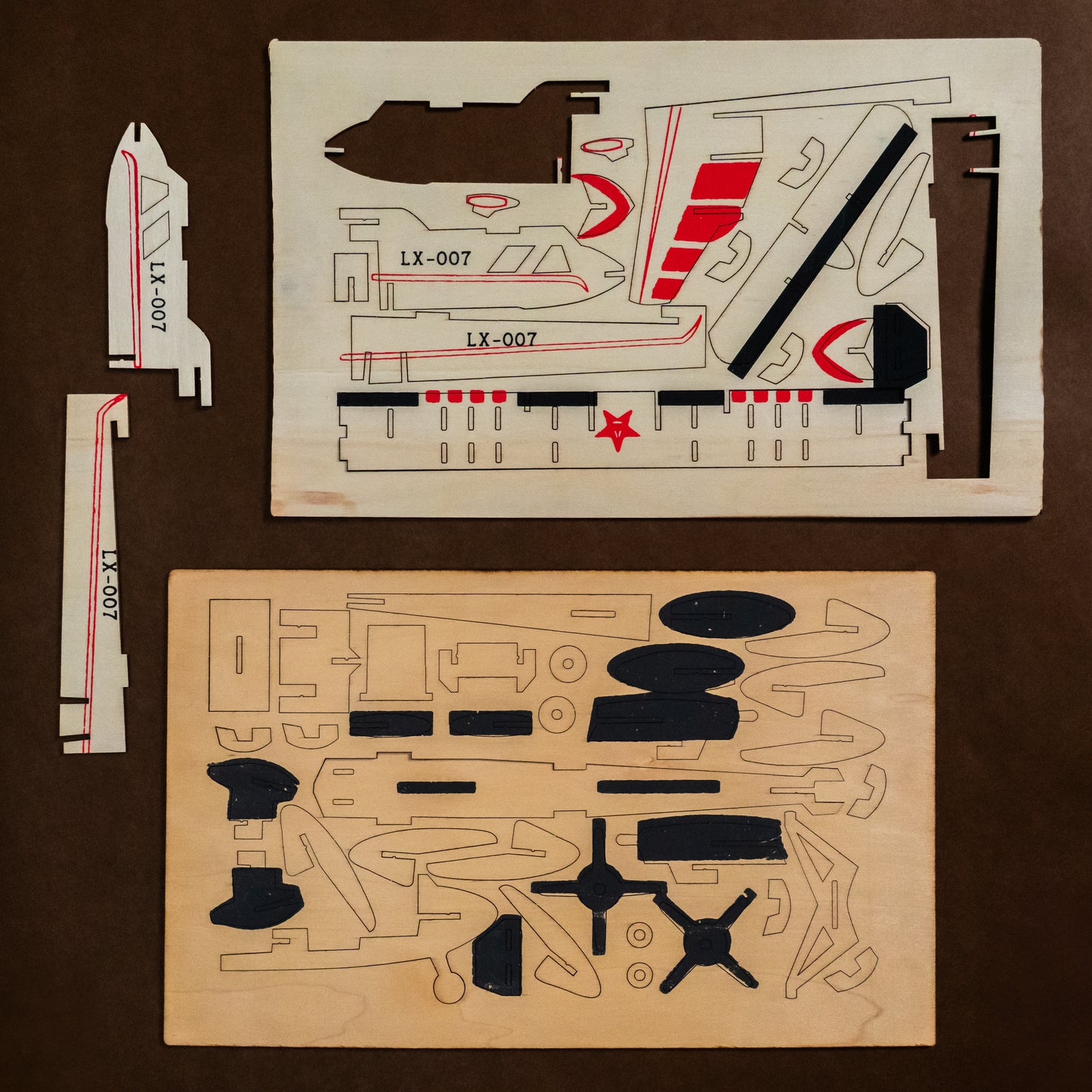 Woodcraft Kit – 3D DIY Wooden Puzzle Model