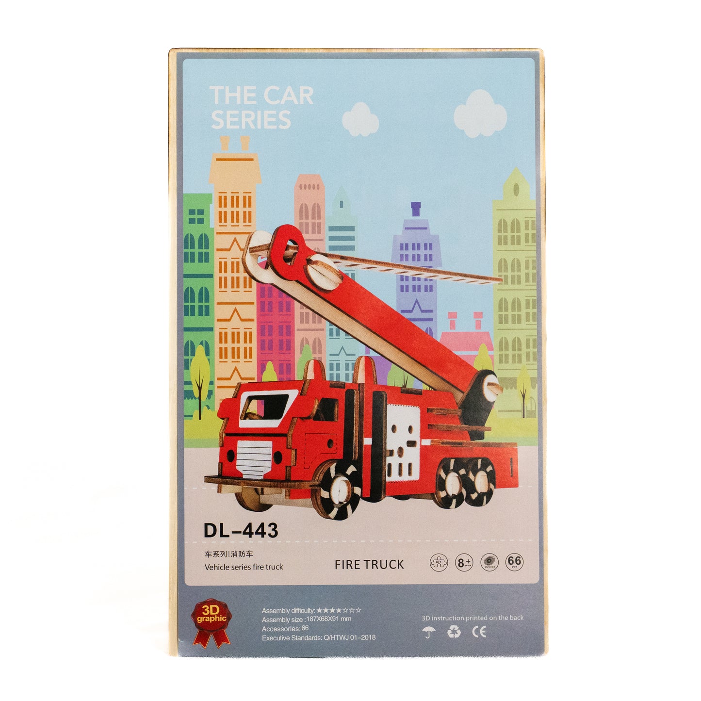 Woodcraft Kit – 3D DIY Wooden Puzzle Model