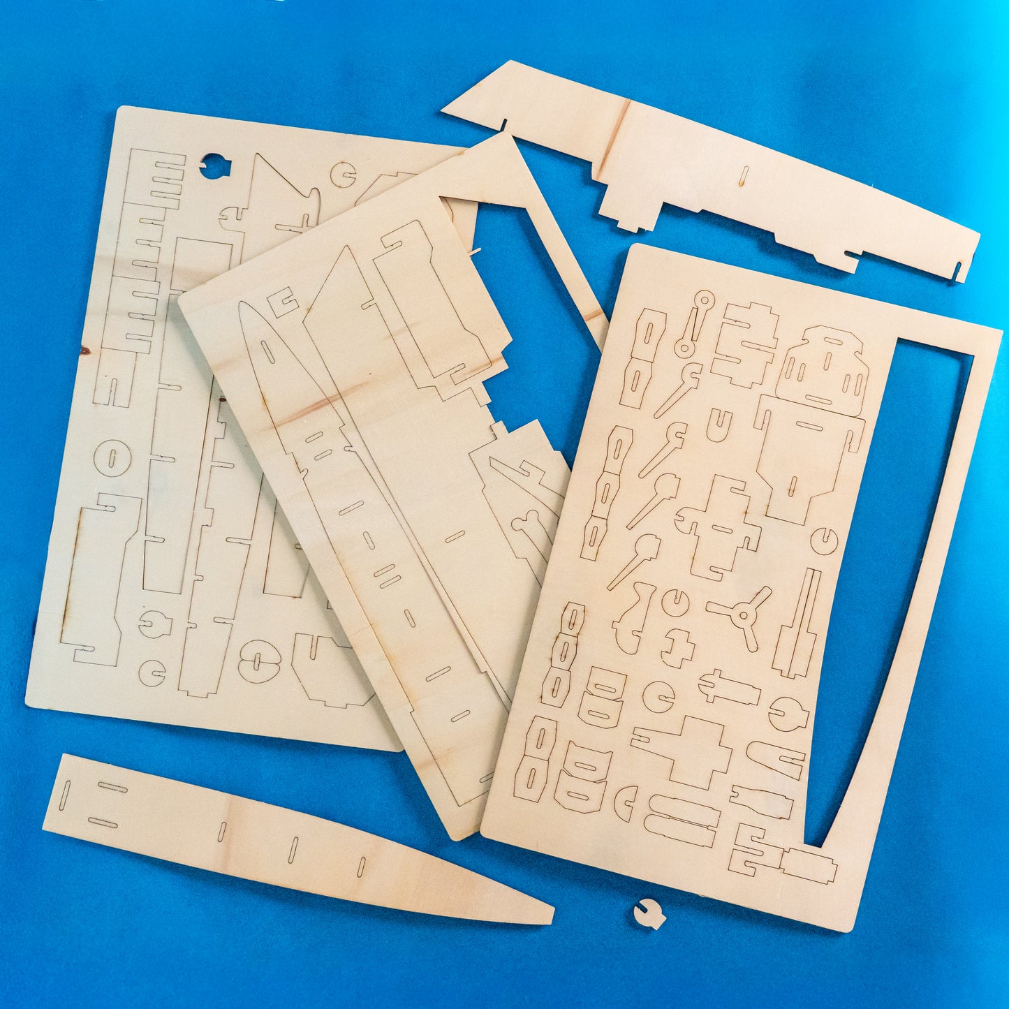 3D Wooden Puzzle Kit – Creative Construction Set for All Ages