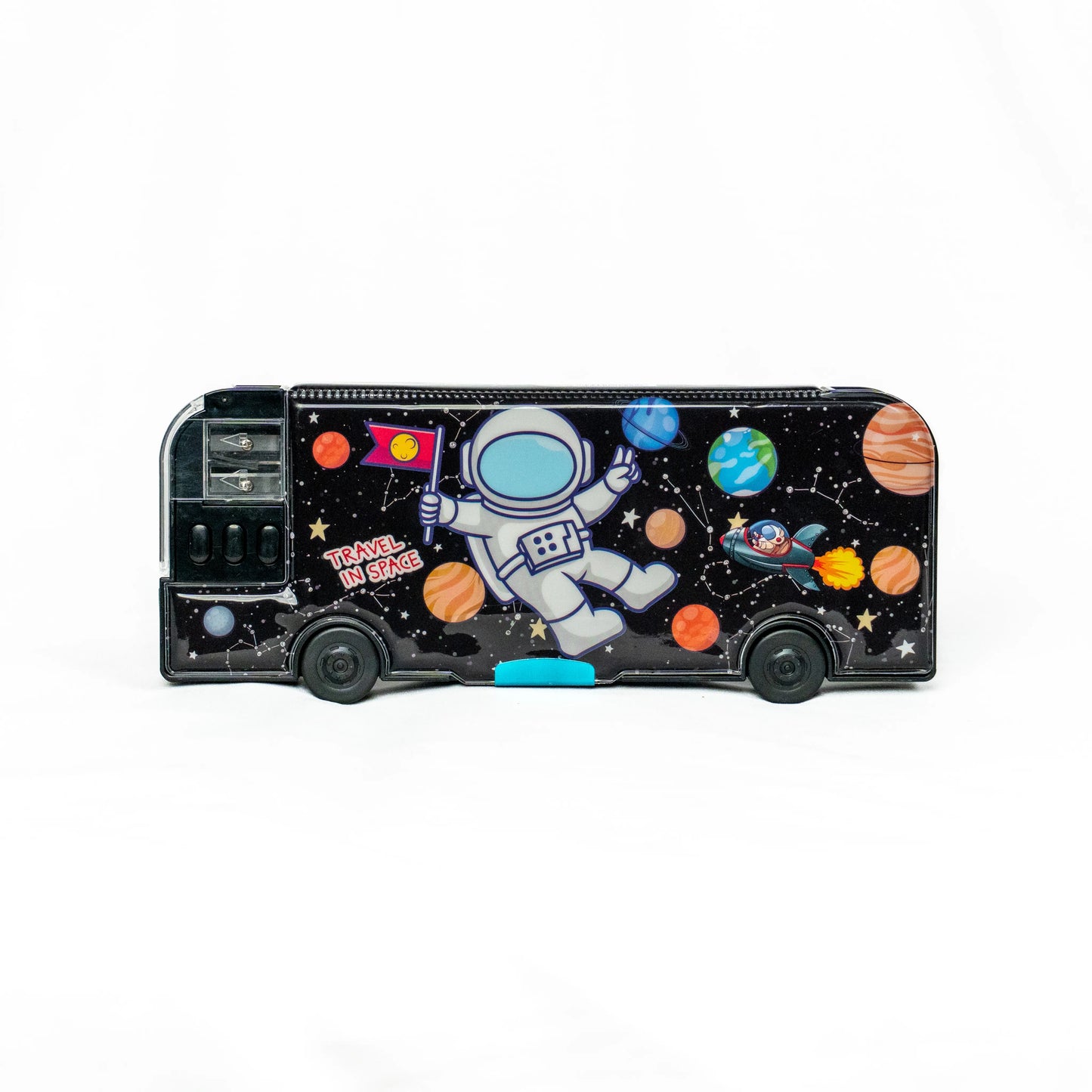 Black Bus Pencil Box
