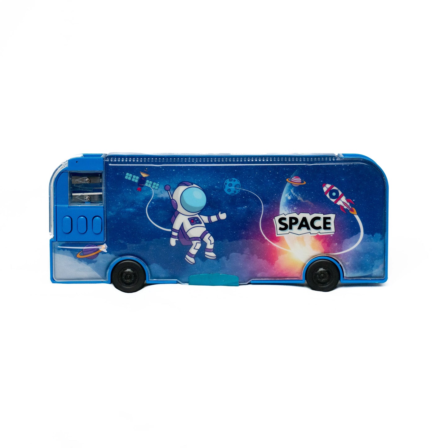 Blue Beautiful & Functional Pencil Box – School Stationery for Boys