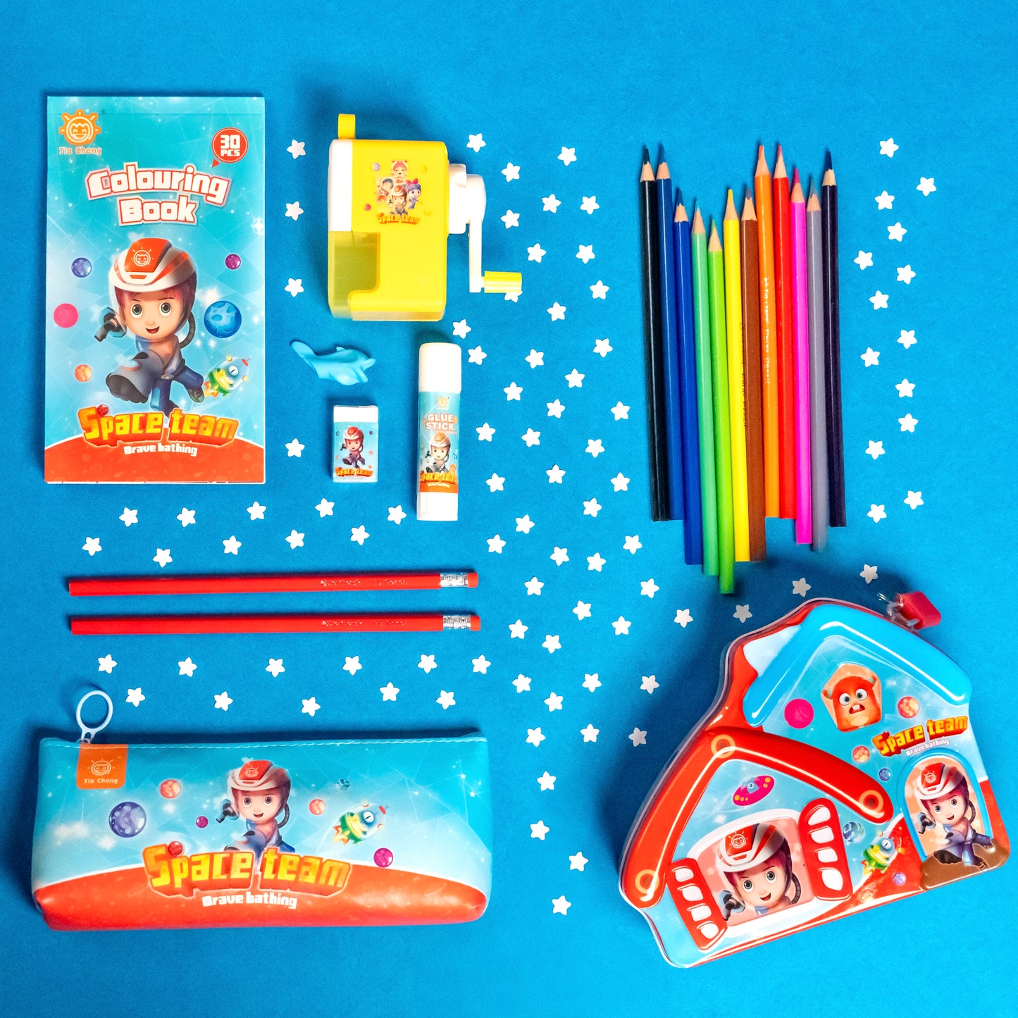 Creative School Stationery Set – Cosmic Space Theme for All Ages
