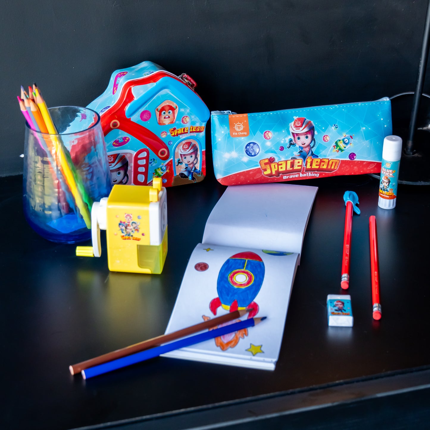 Creative School Stationery Set – Cosmic Space Theme for All Ages