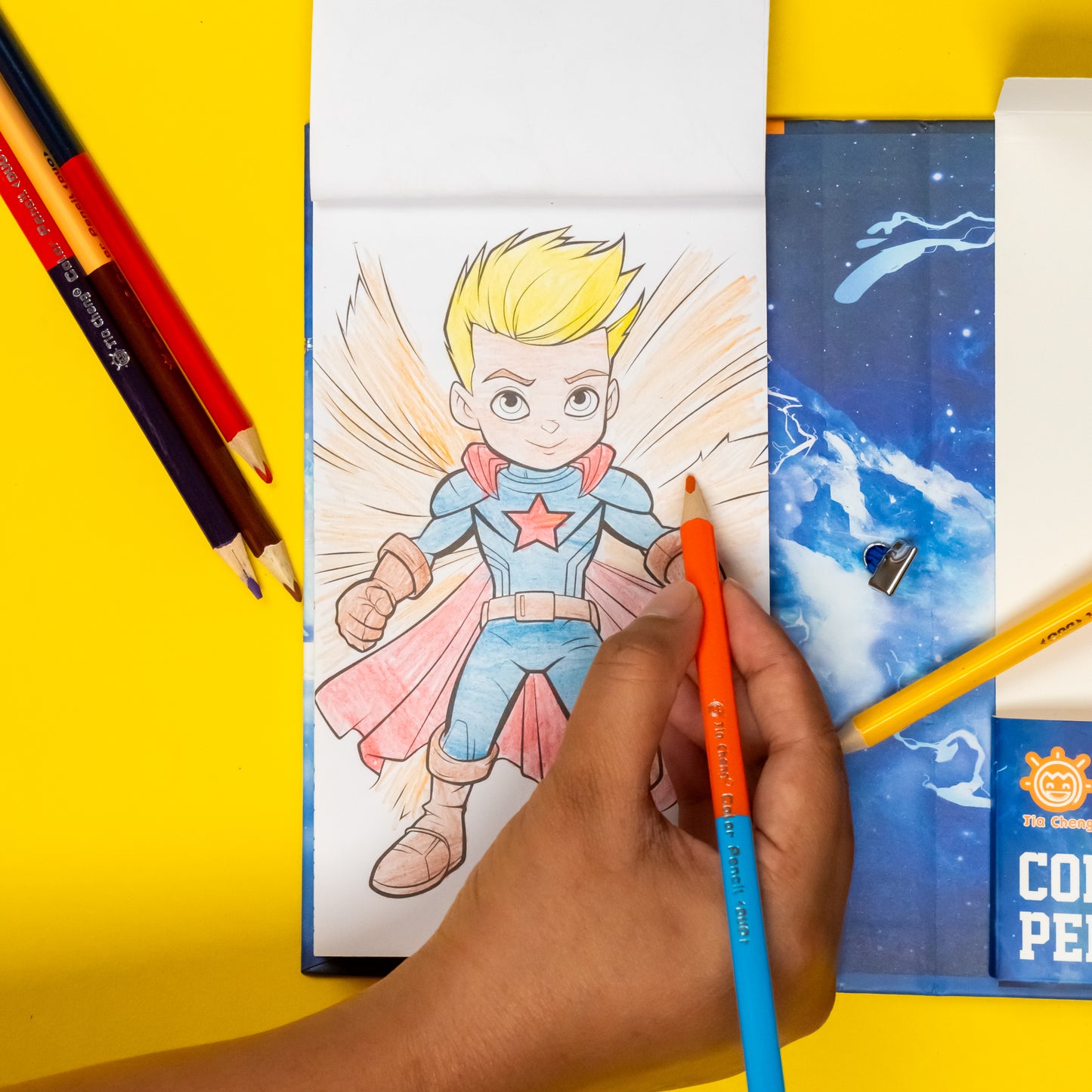 Drawing and Sketch Colour Pencil Set – Epic DIY Kit for Kids