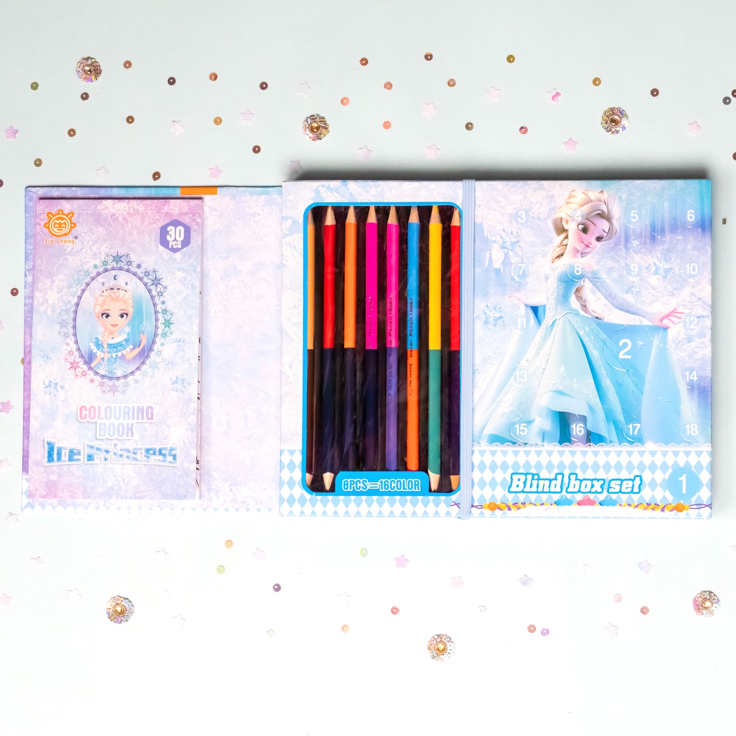 Premium Colour Pencil Set for Drawing and Creativity – FunLab Collectibles Kit