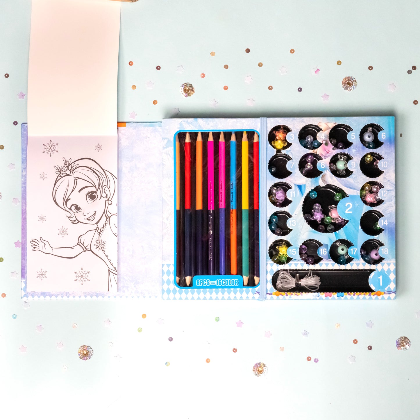 Premium Colour Pencil Set for Drawing and Creativity – FunLab Collectibles Kit