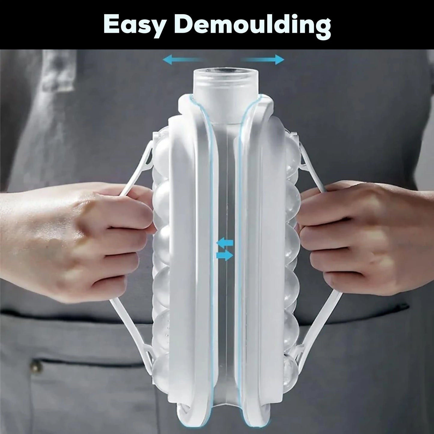 Easy Demoulding of Ice Cubes