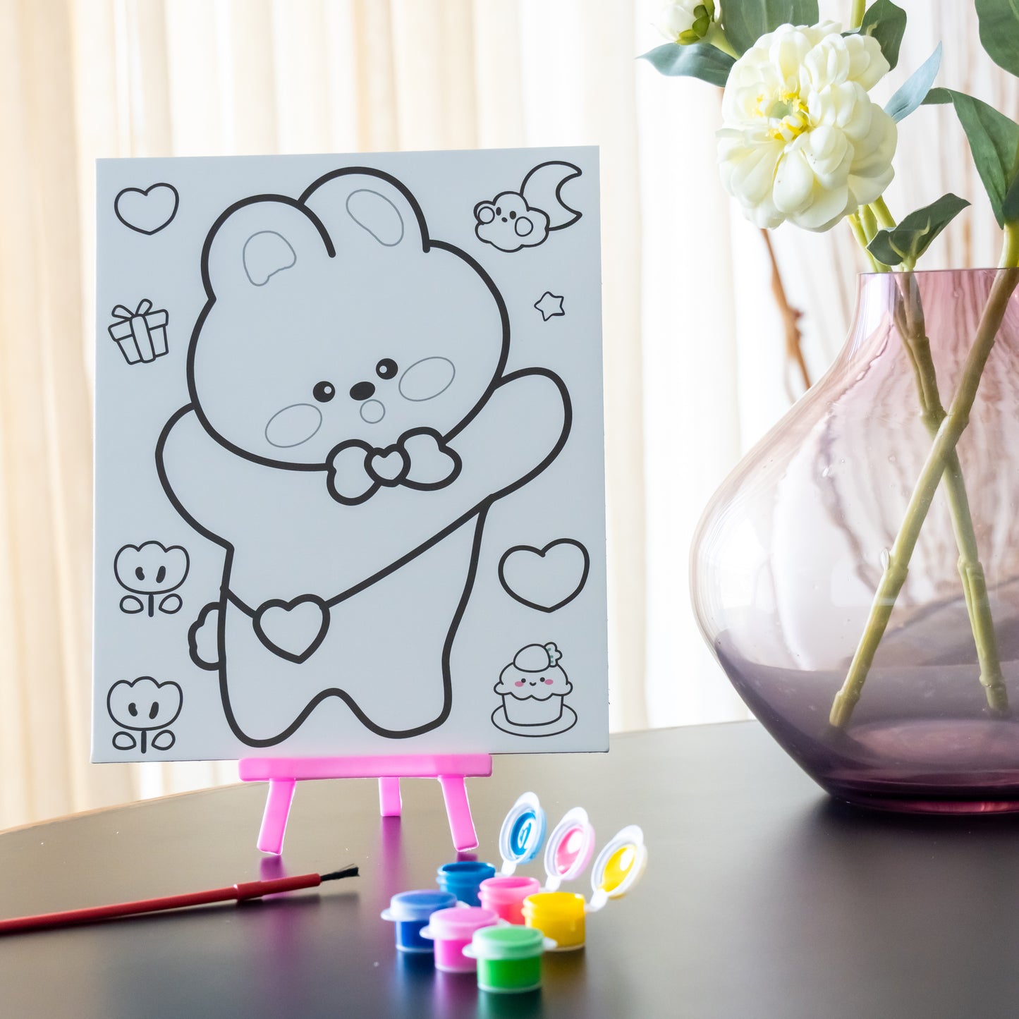 DIY Art Painting Kit with Brushes and Colors – Ideal for Kids
