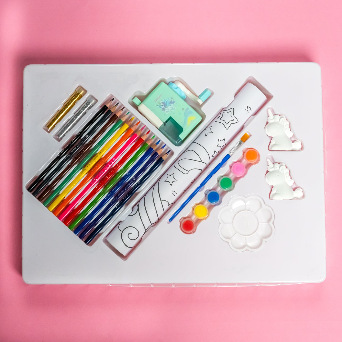 Fun Poster Paint Set with Unicorn Design – Creative Gift for Kids