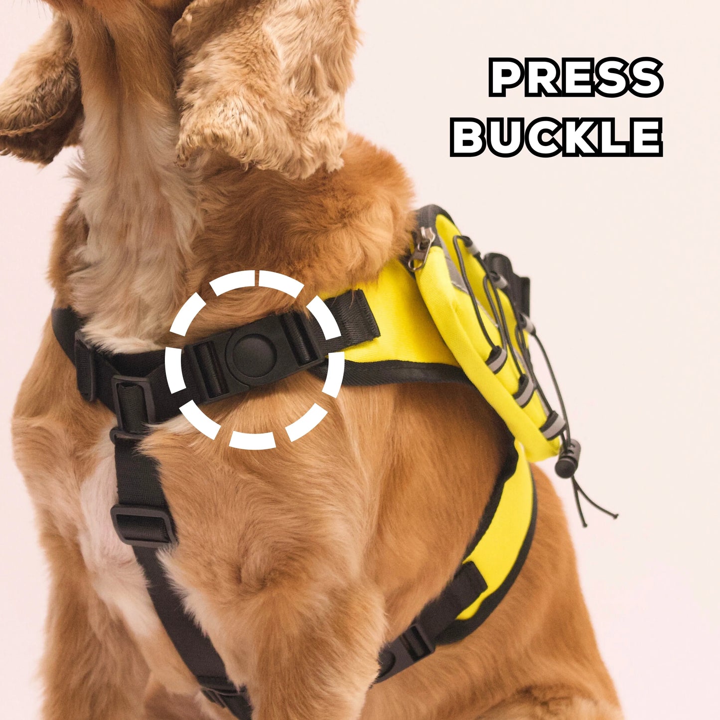 Dog Harness with press buckle