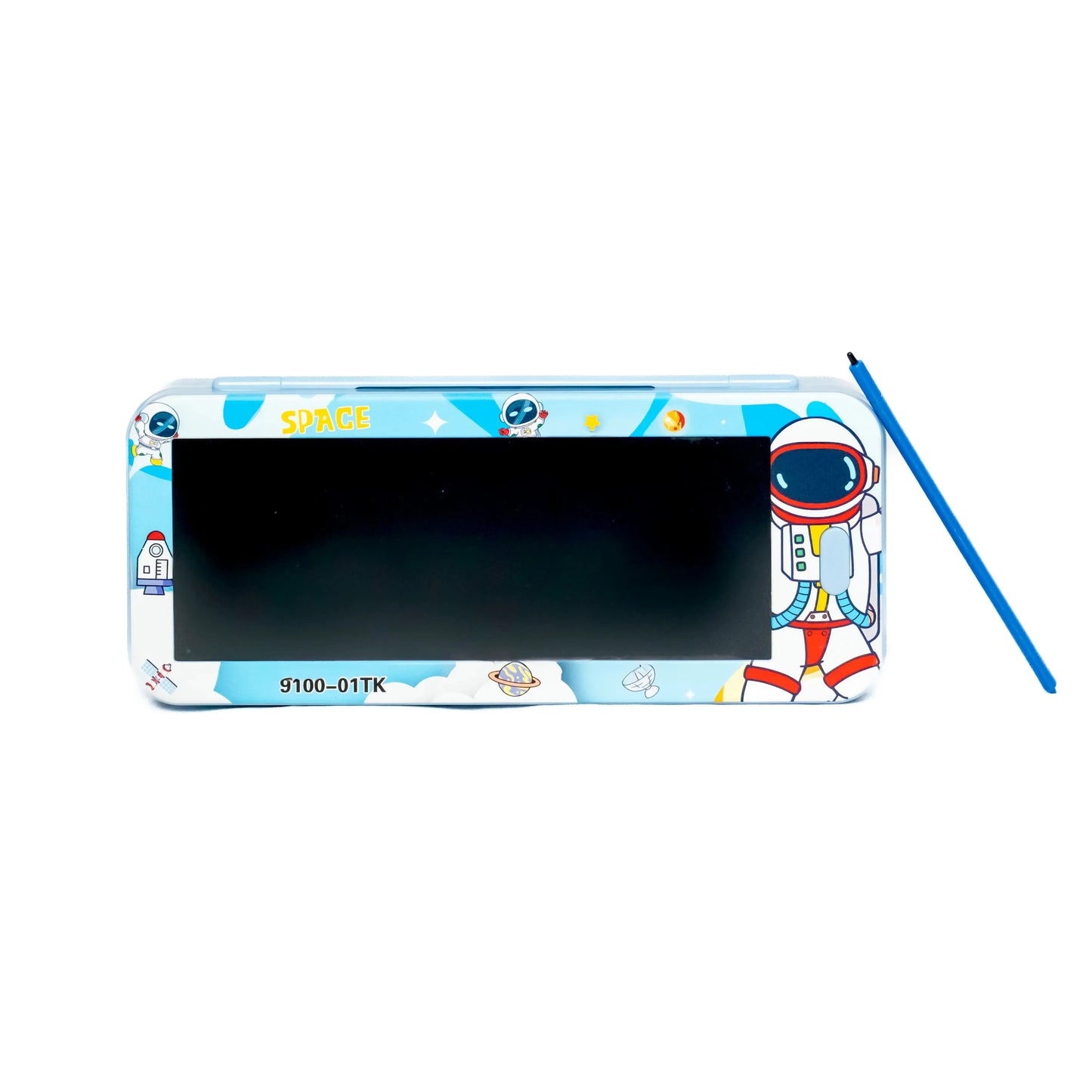 Slate pencil box placed on a white background