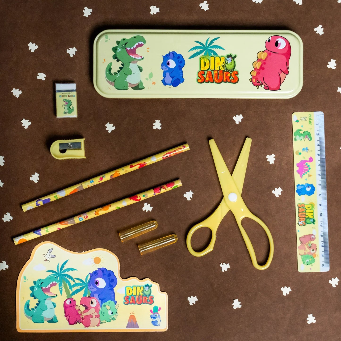 Ultimate 8-in-1 Adventure Stationery Kit for Kids and Students – Colourful School Supplies Set