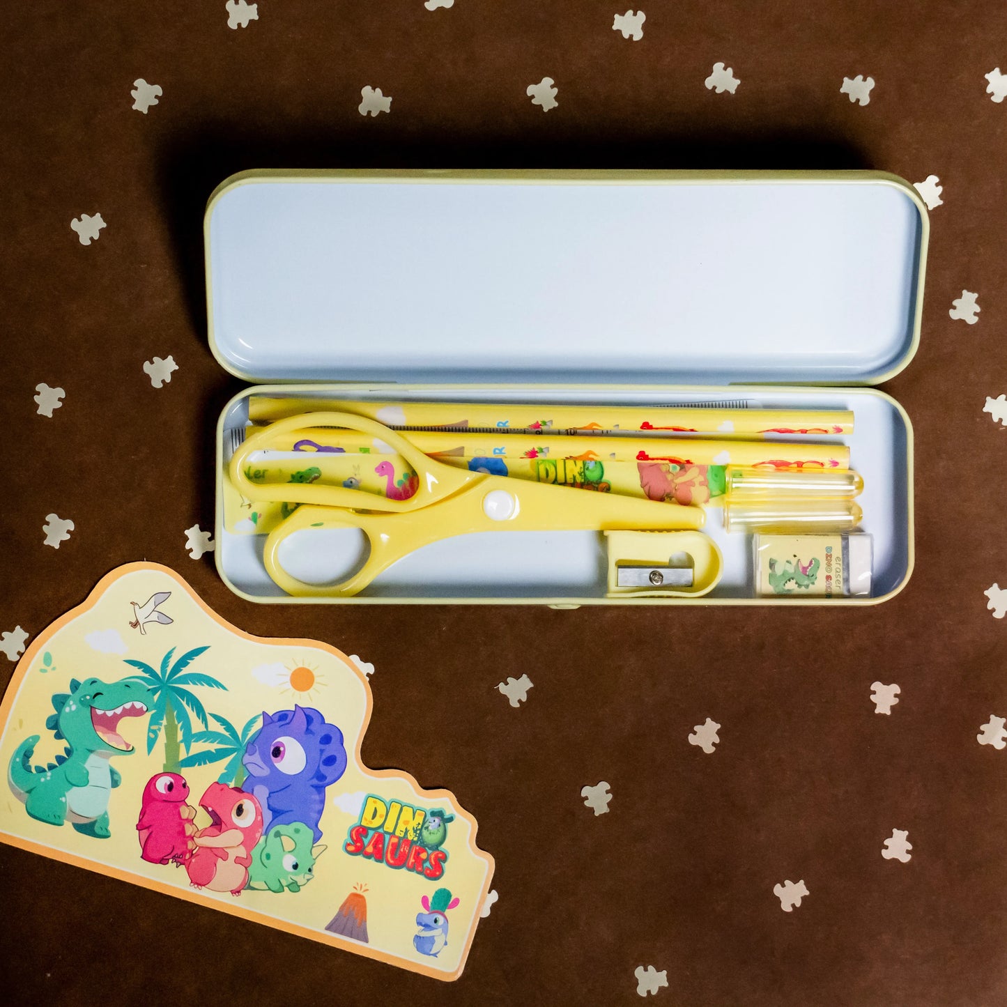 Ultimate 8-in-1 Adventure Stationery Kit for Kids and Students – Colourful School Supplies Set