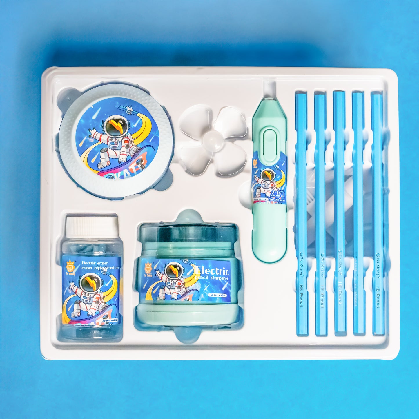 TurboBuddy Electric School Supplies Kit for Kids – Fun Learning Set