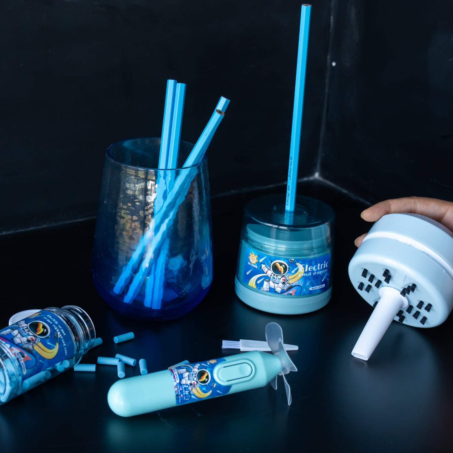 TurboBuddy Electric School Supplies Kit for Kids – Fun Learning Set