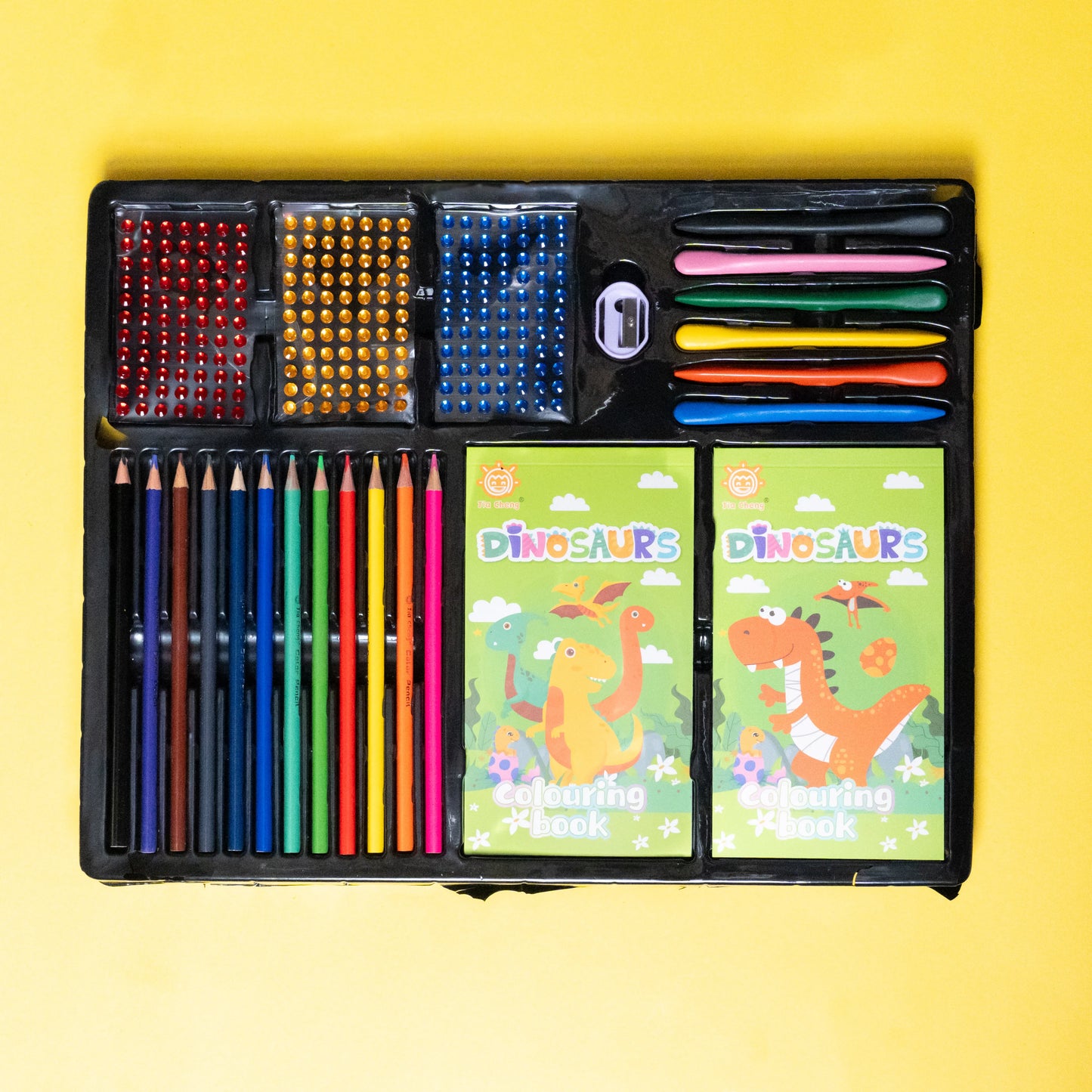Kids Colouring Kit with Book Pencil
