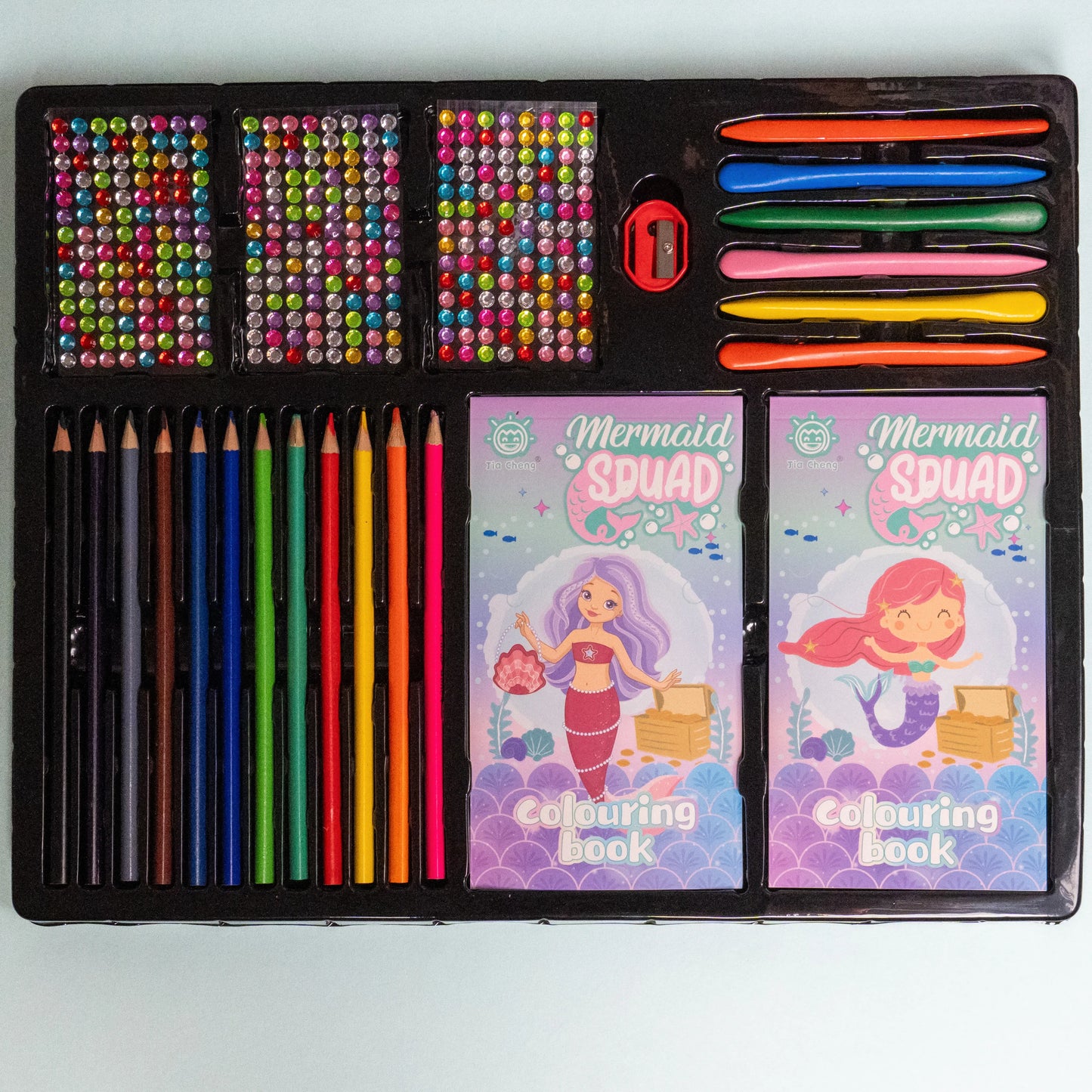 Kids Colouring Kit with book
