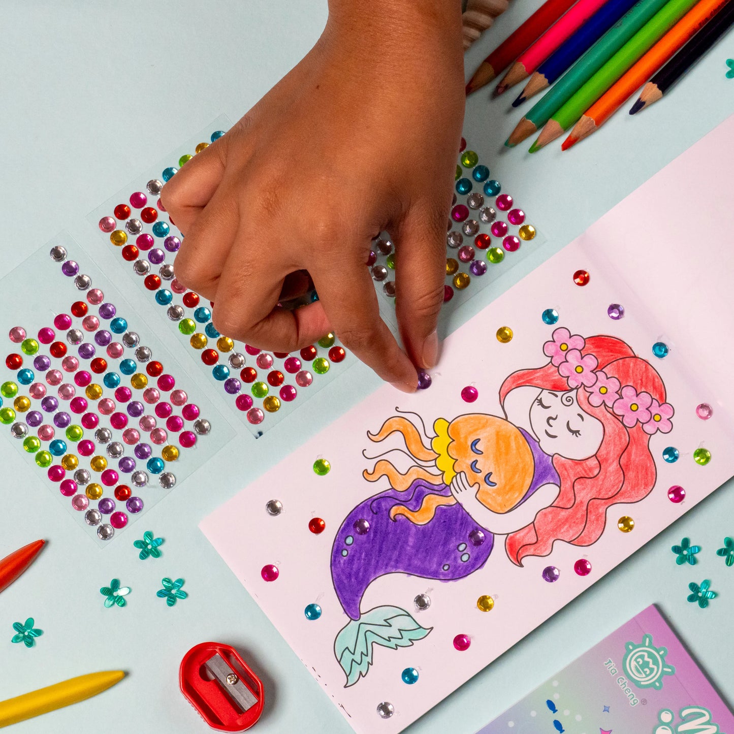 Kids Colouring Glitters