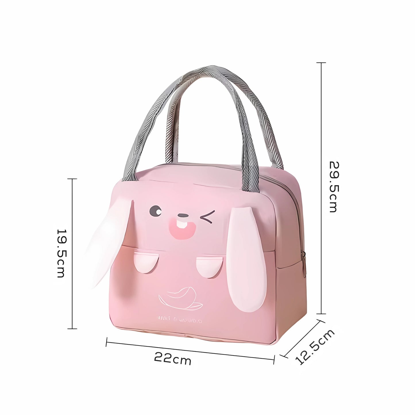 Lunch Bag with Waterproof and Spill-Resistant Lining