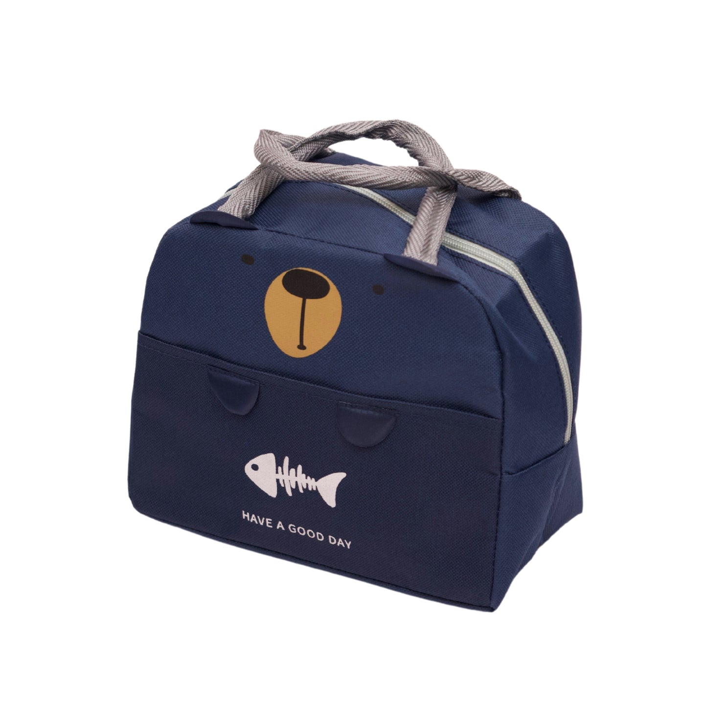 Bear Lunch Bag for Kids with double Handle
