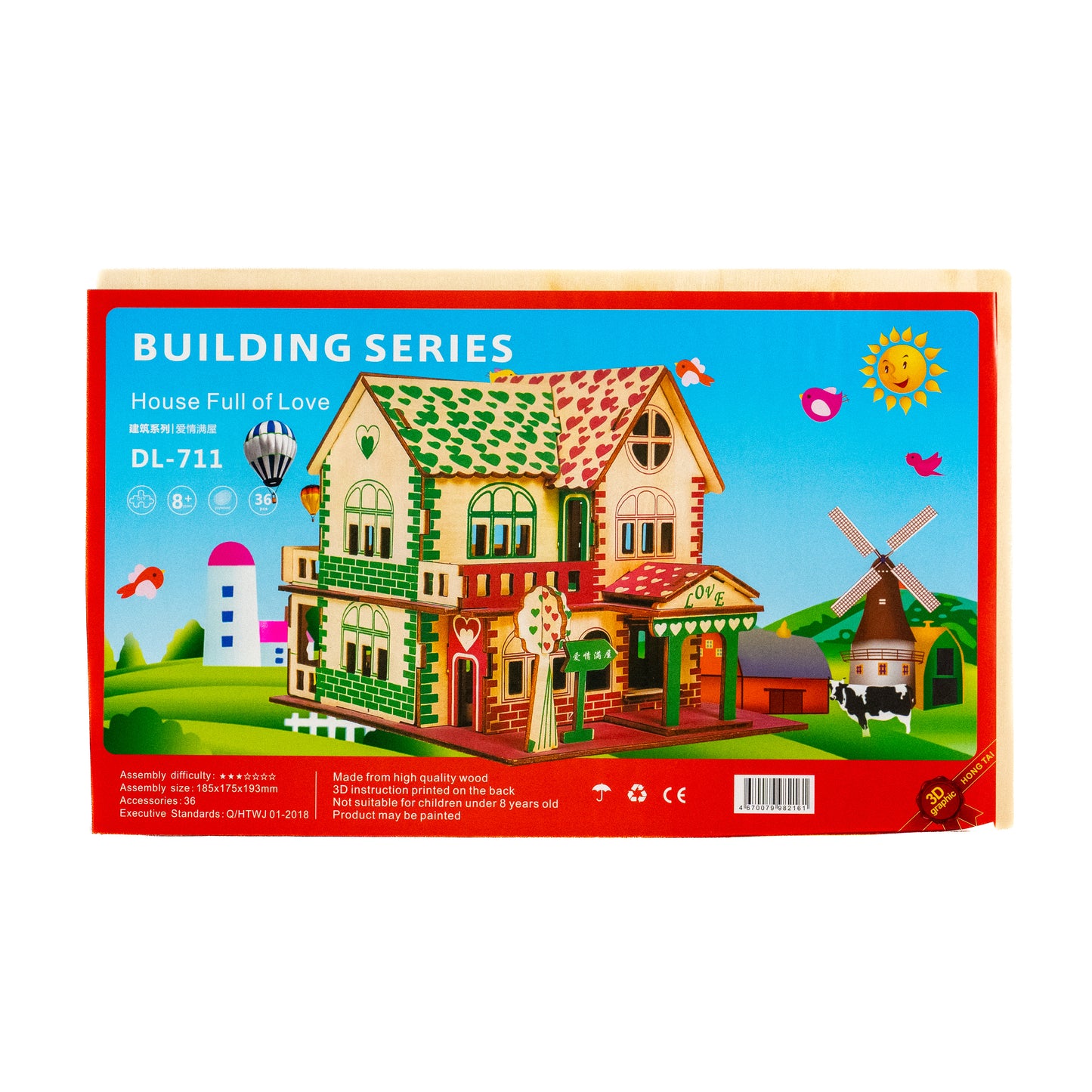 Creative Woodcraft Construction Kit – Build & Play Wooden Models