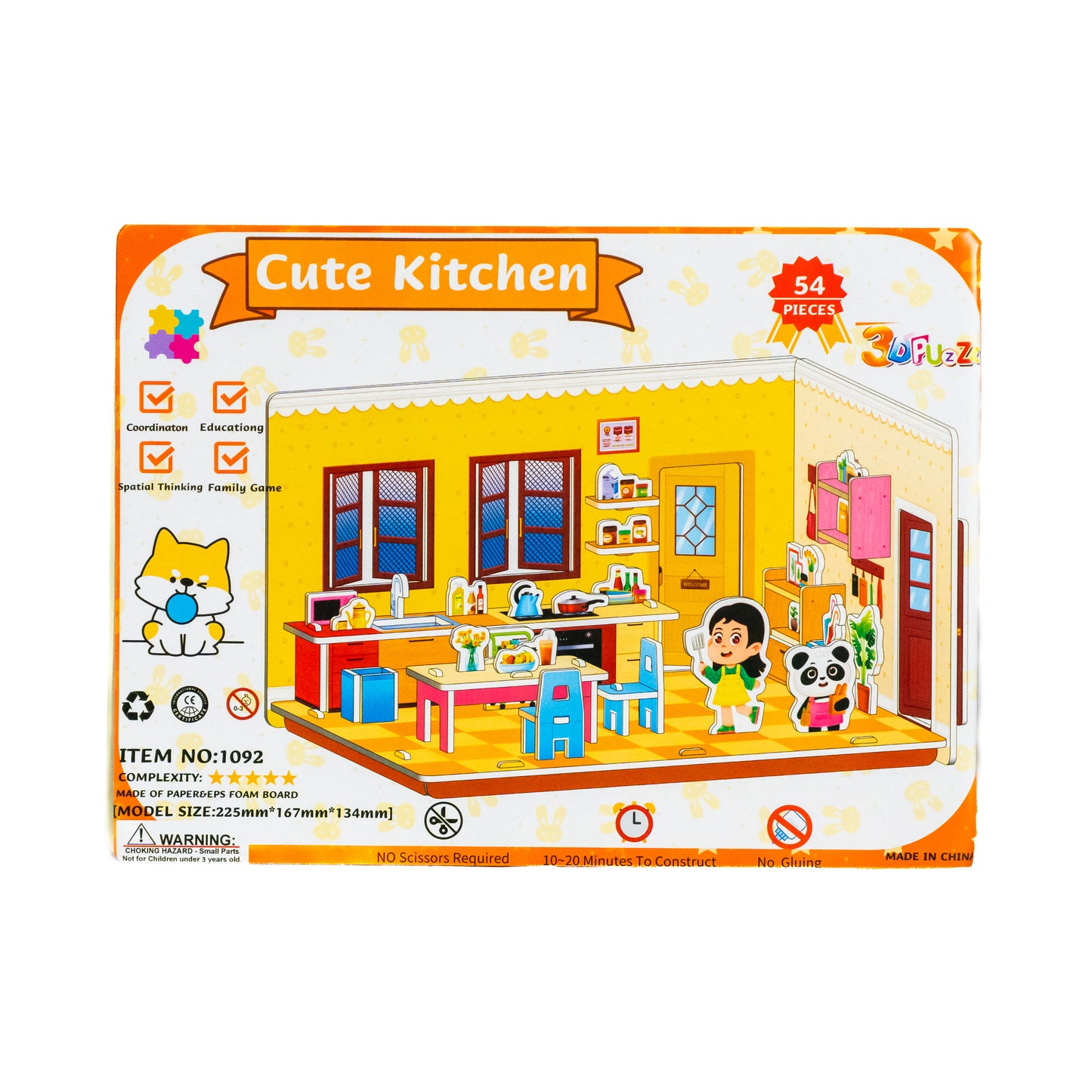 Creative 3D Puzzle for Kids