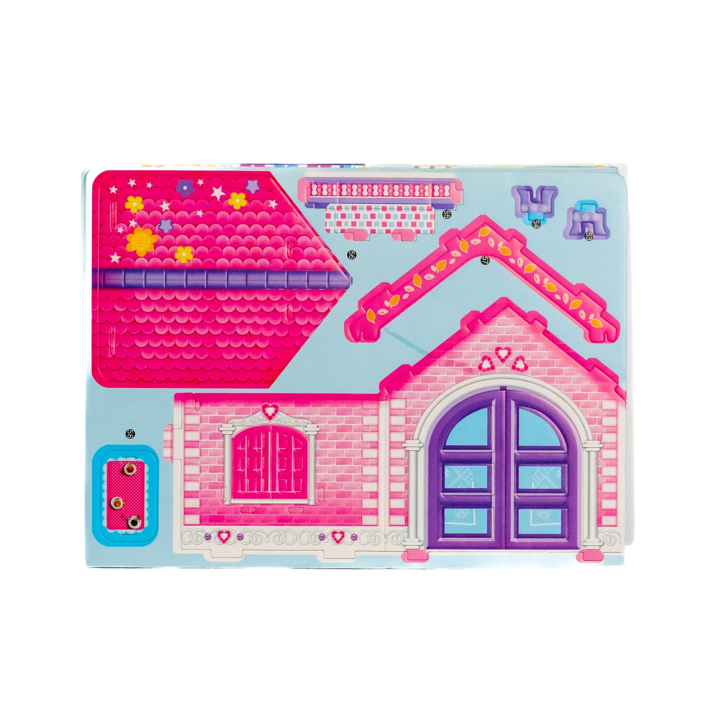 3D Puzzle DIY House Building Kit for Kids