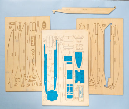 Woodcraft Construction Kit – 3D Wooden Puzzle