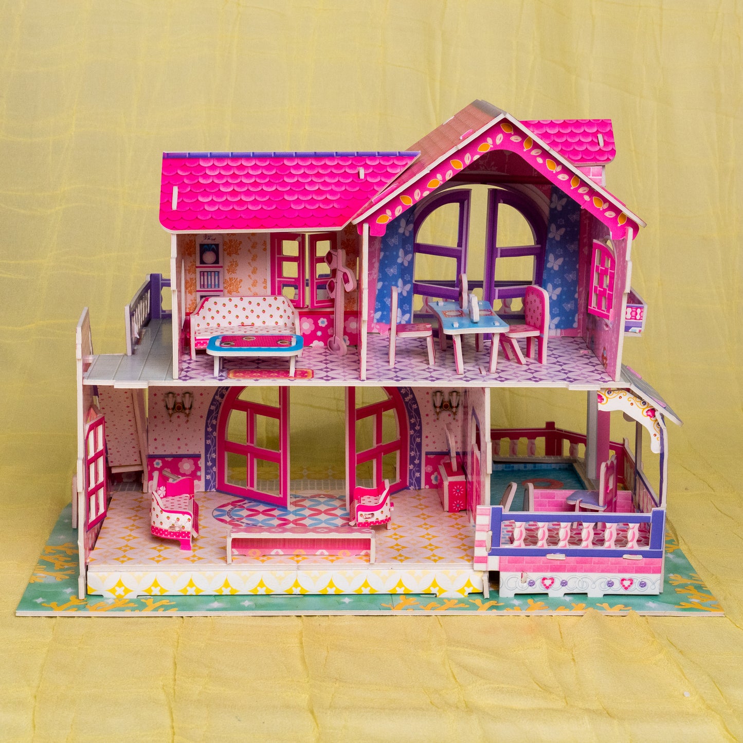3D Puzzle DIY House Building Kit for Kids
